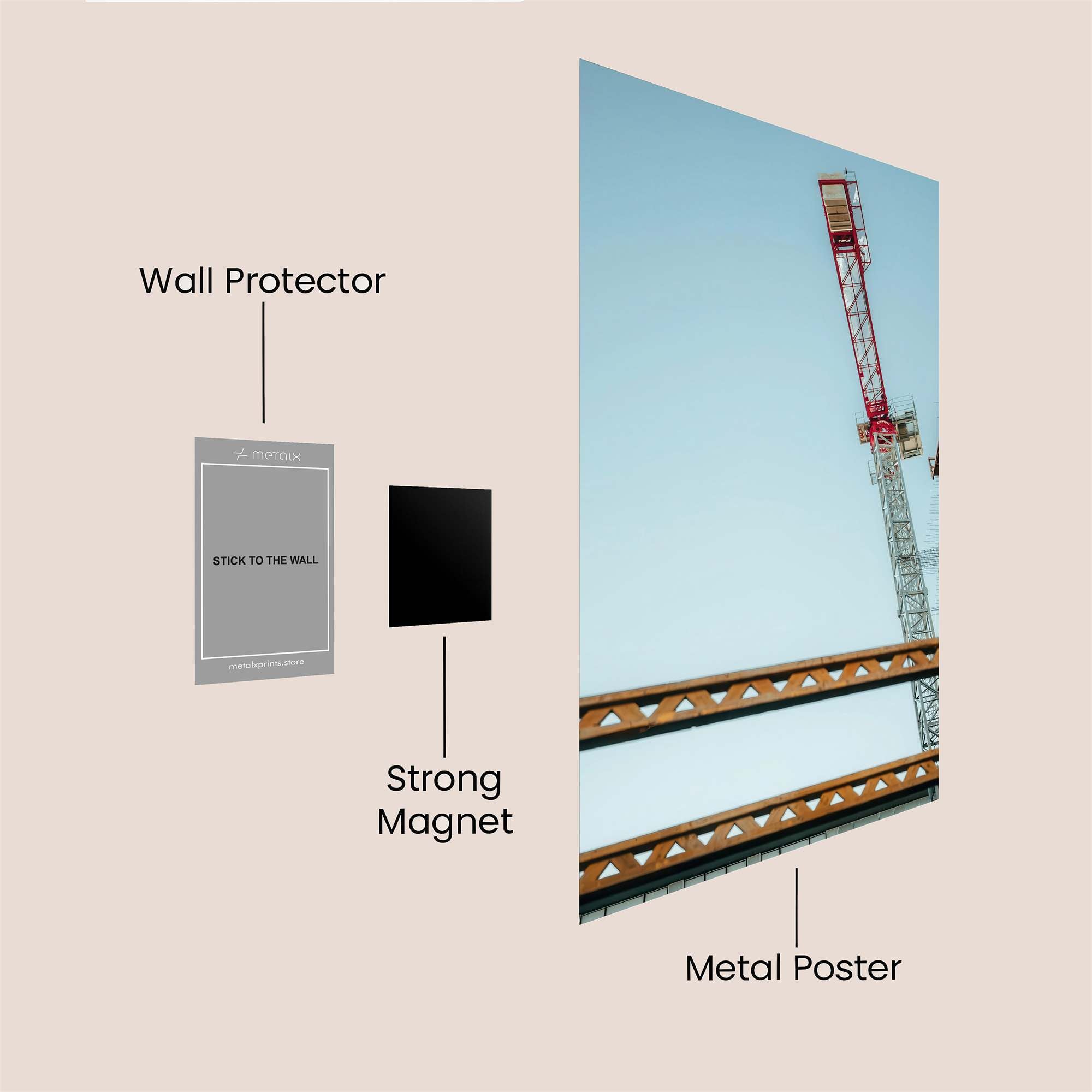 Crane Ascent Safe Wall Magnetic / M