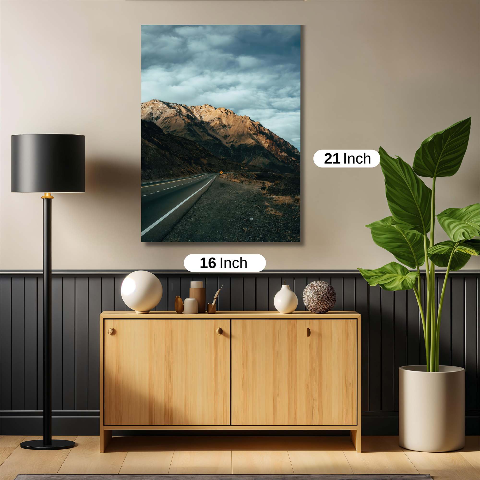 Mountain Serenity Safe Wall Magnetic / M