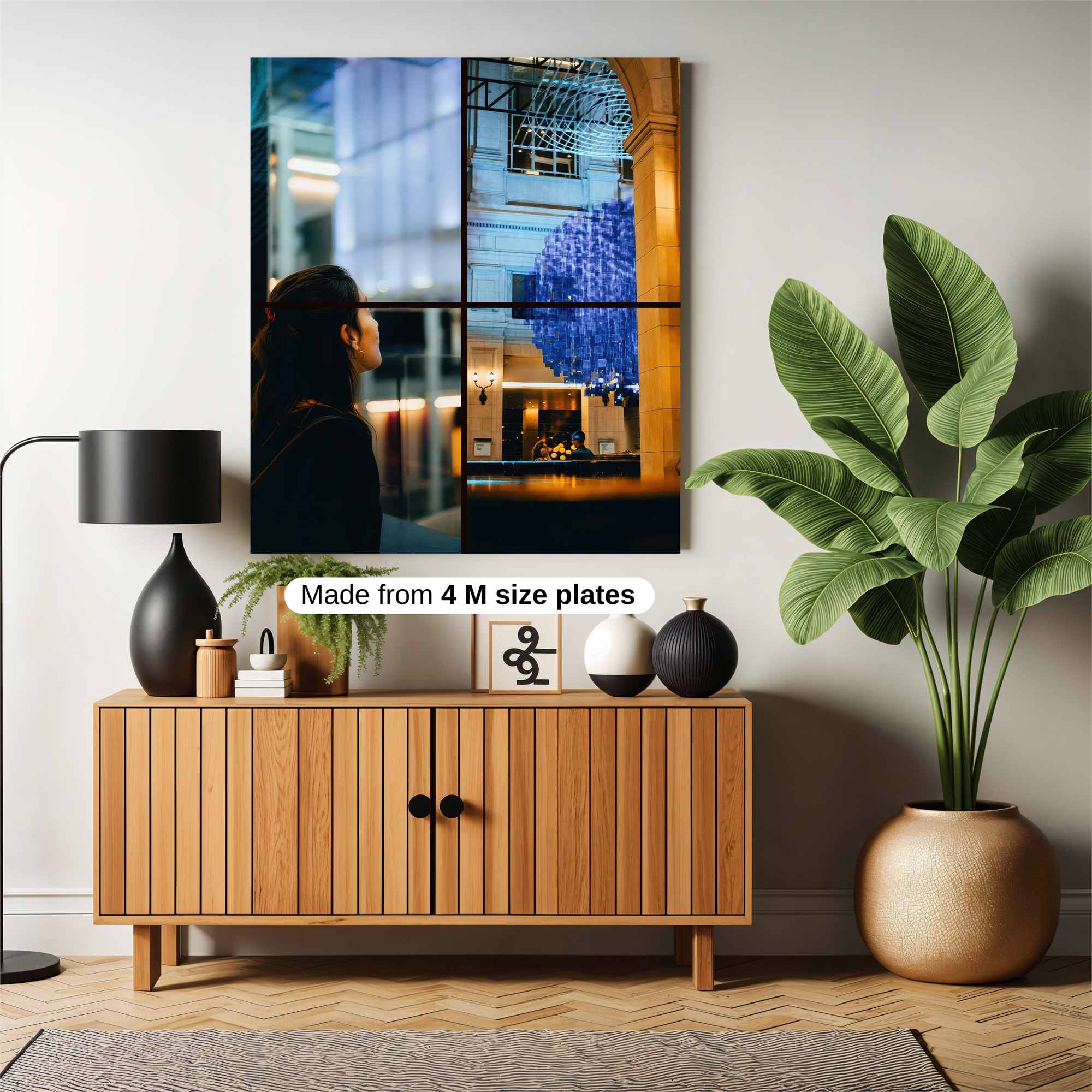 Blue Wonder Safe Wall Magnetic / M