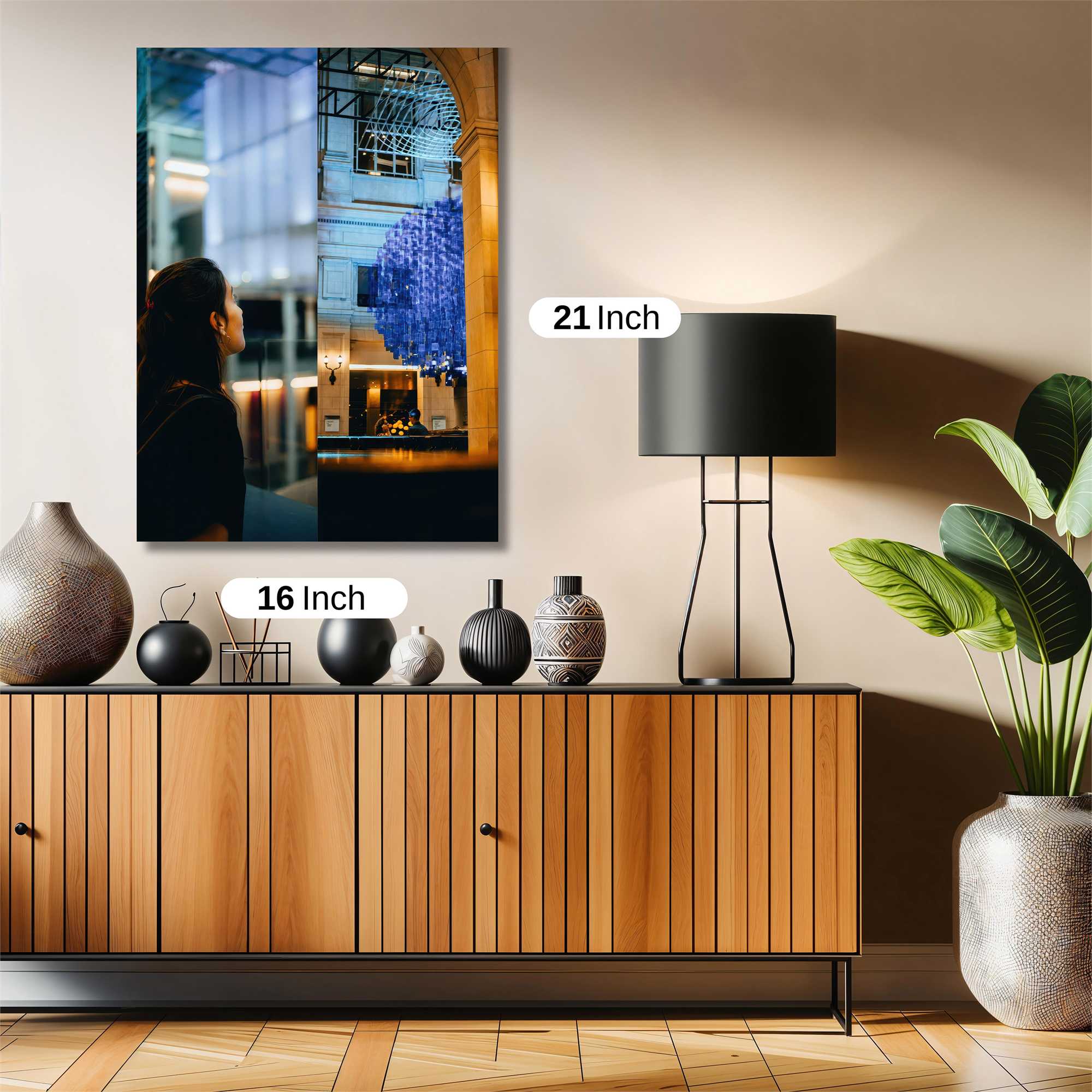 Blue Wonder Safe Wall Magnetic / M