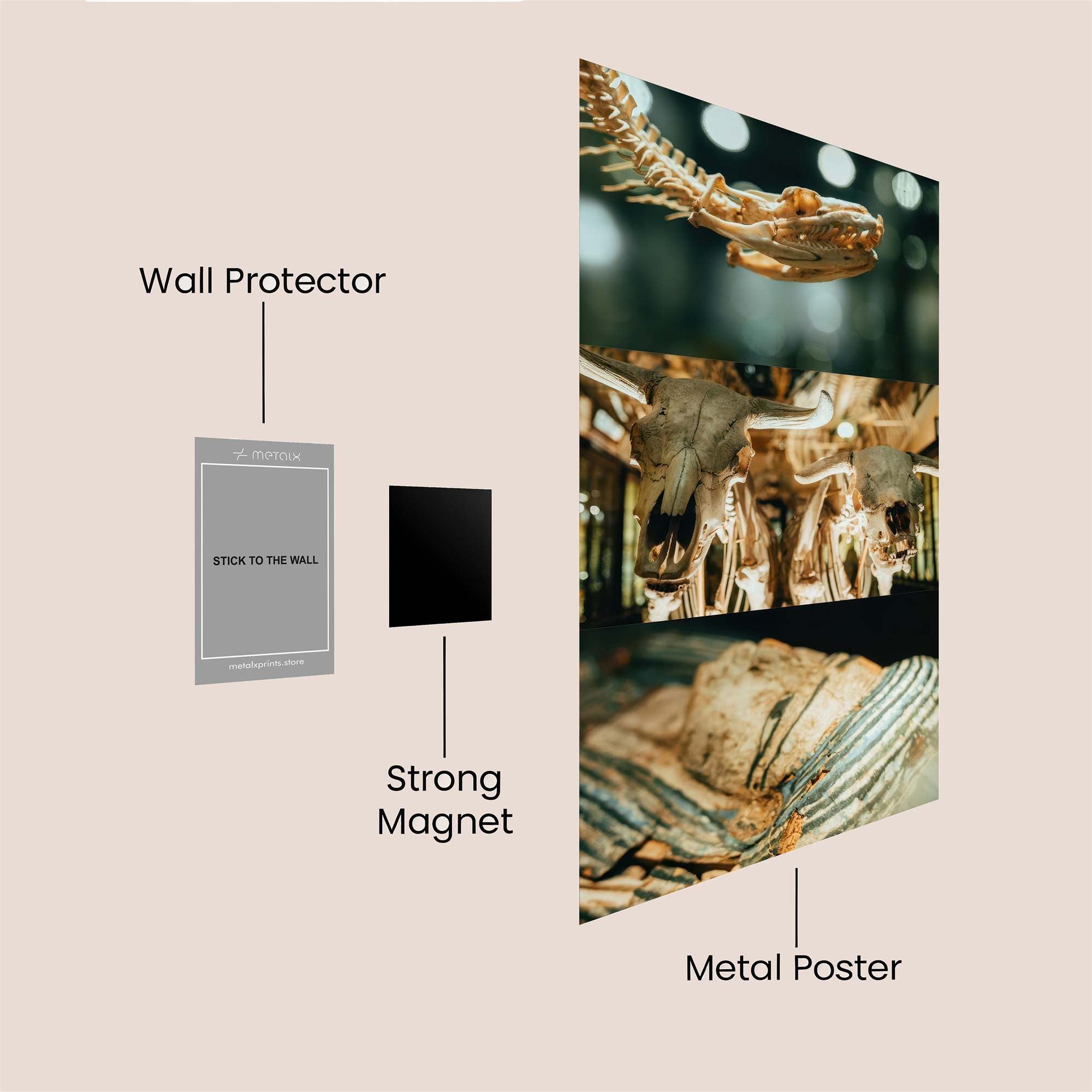 Museum Mystery Safe Wall Magnetic / M