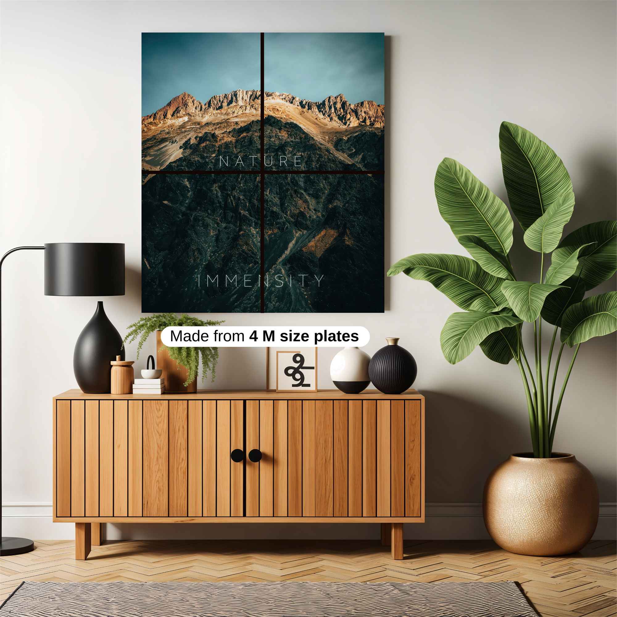 Mountain Majesty Safe Wall Magnetic / M