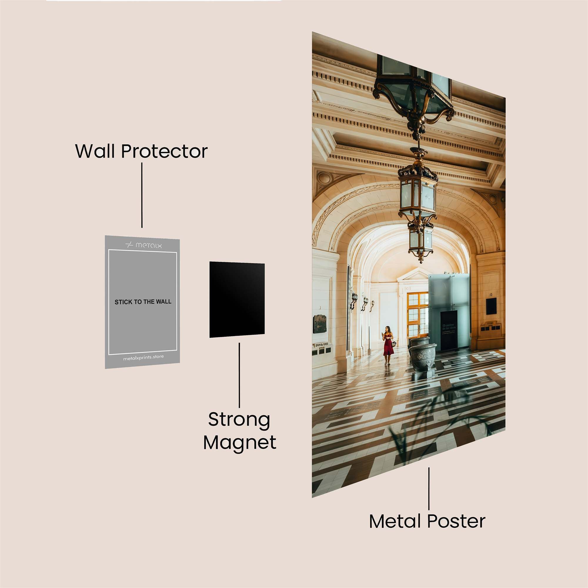 Hallway Serenity Safe Wall Magnetic / M