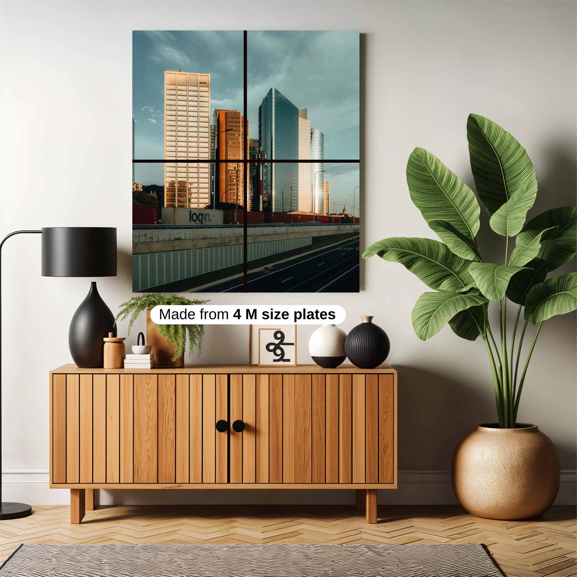 Skyline Serenity Safe Wall Magnetic / M