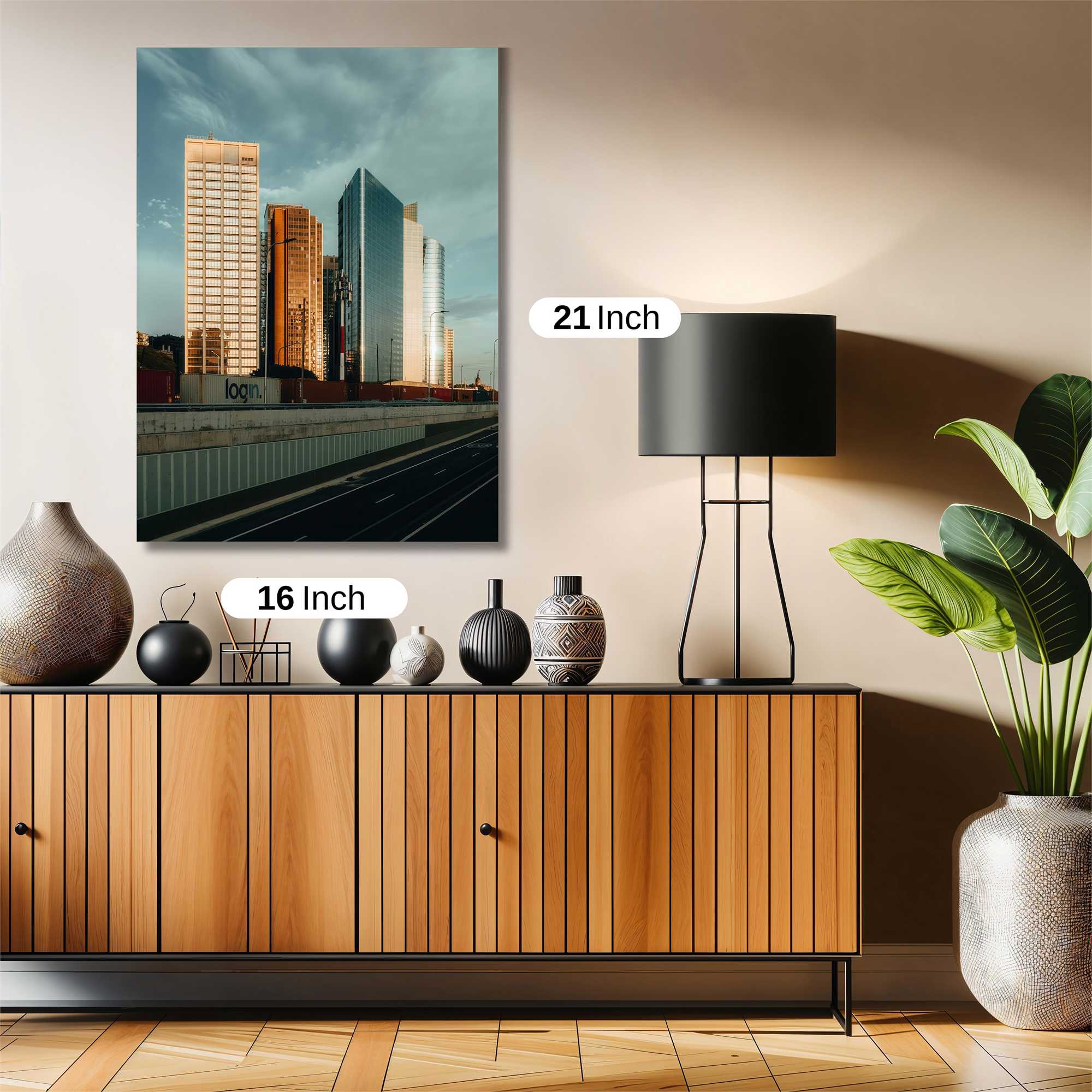 Skyline Serenity Safe Wall Magnetic / M
