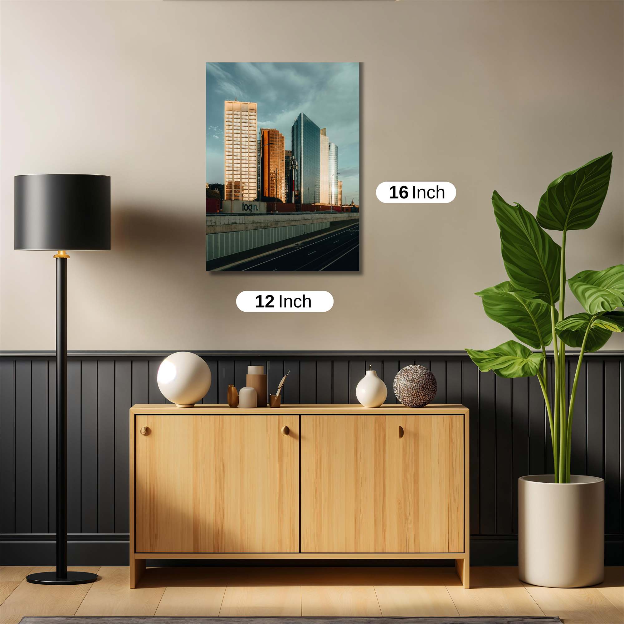 Skyline Serenity Safe Wall Magnetic / M