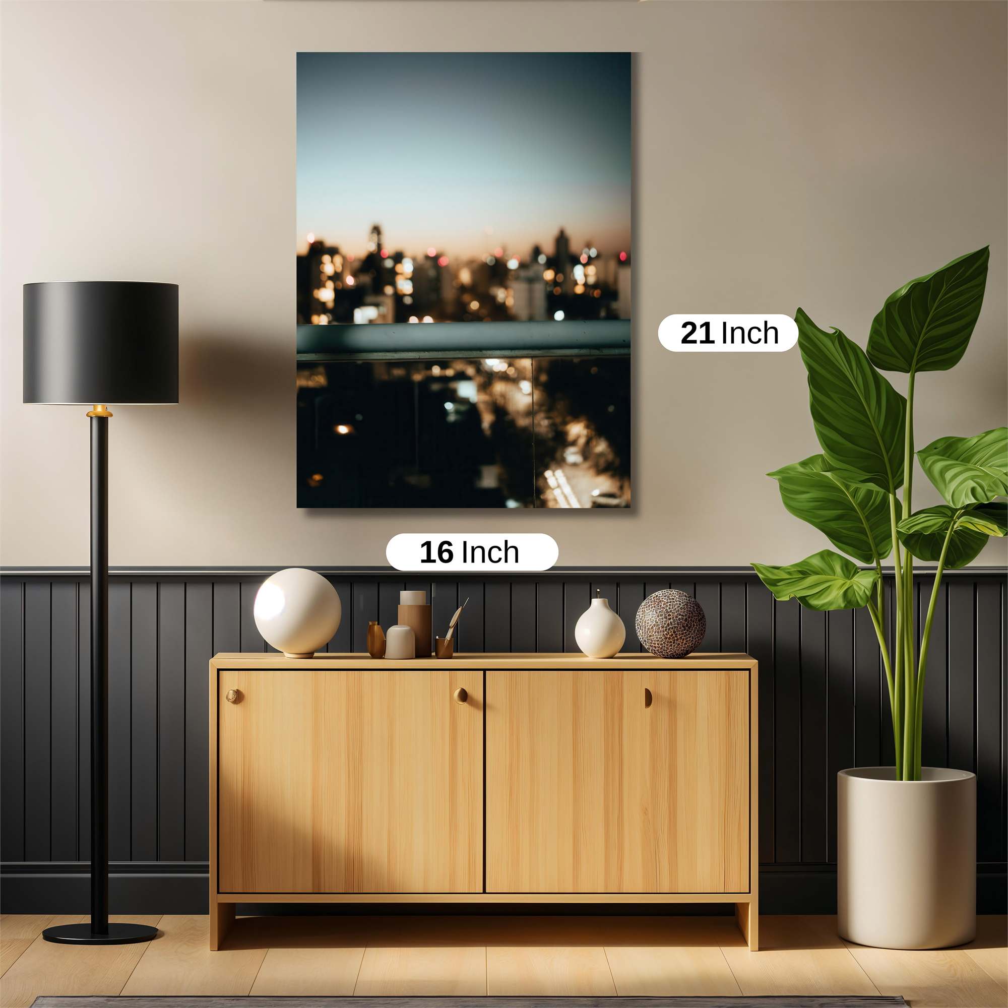 City Twilight Safe Wall Magnetic / M