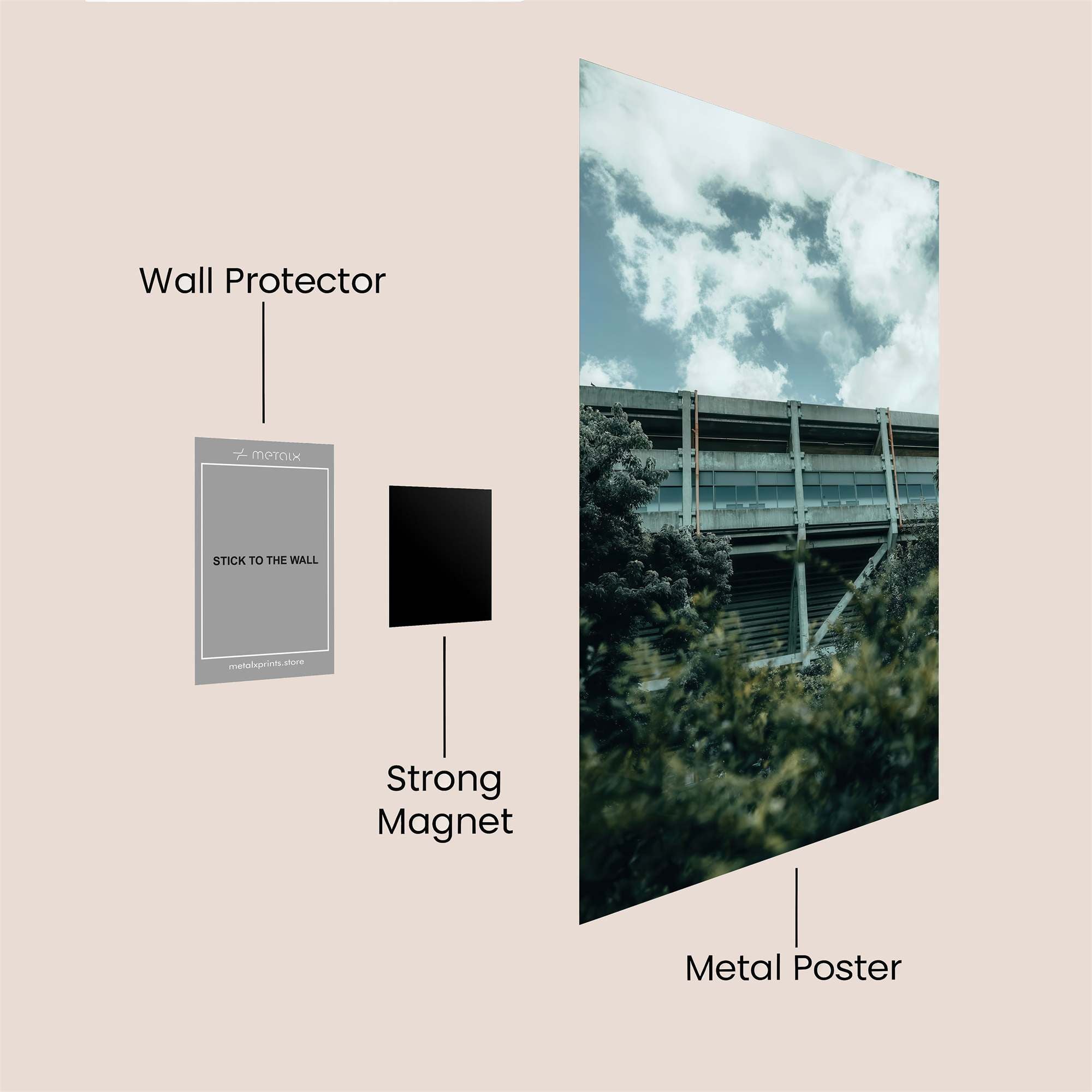 Stadium Serenity Safe Wall Magnetic / M