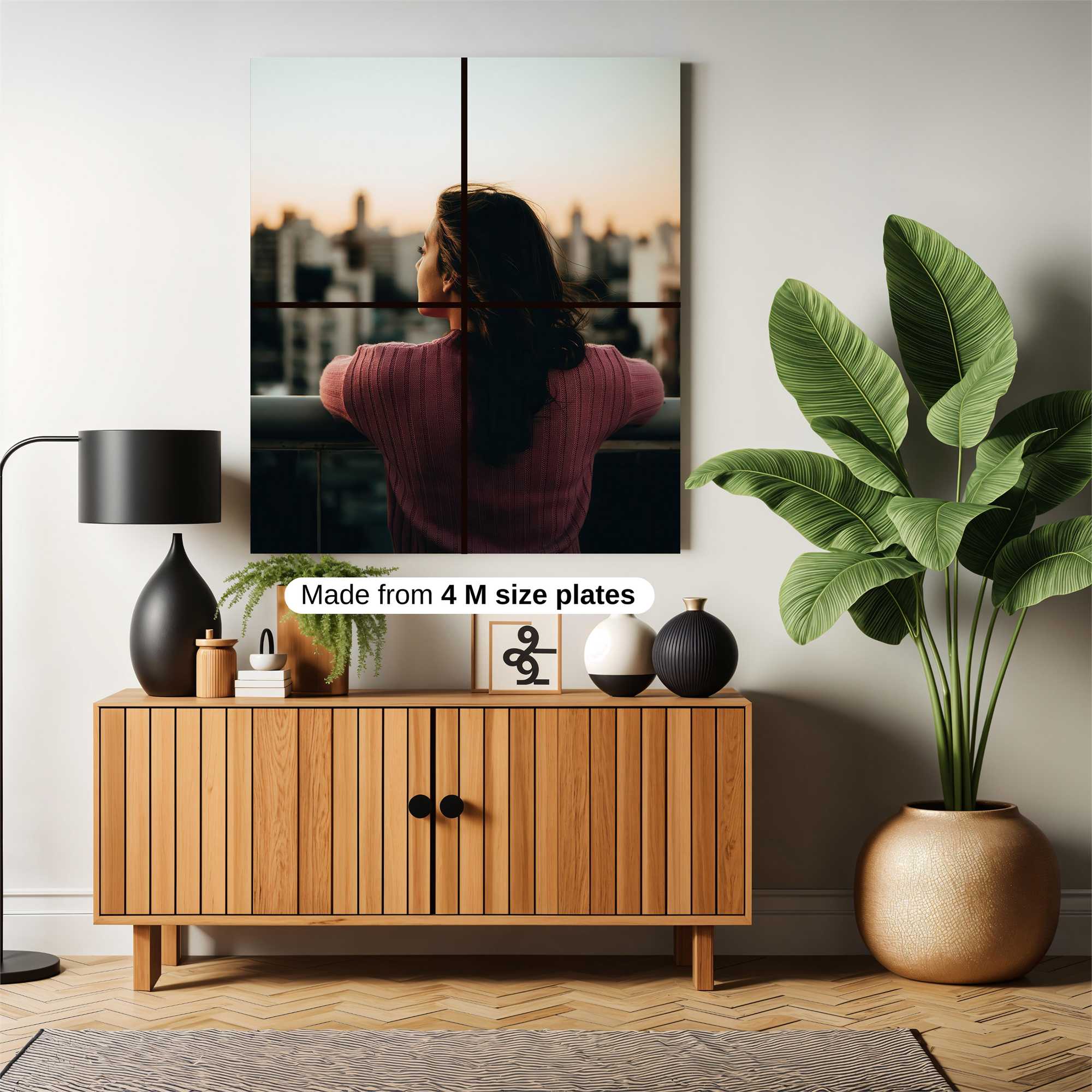 Sunset Solitude Safe Wall Magnetic / M