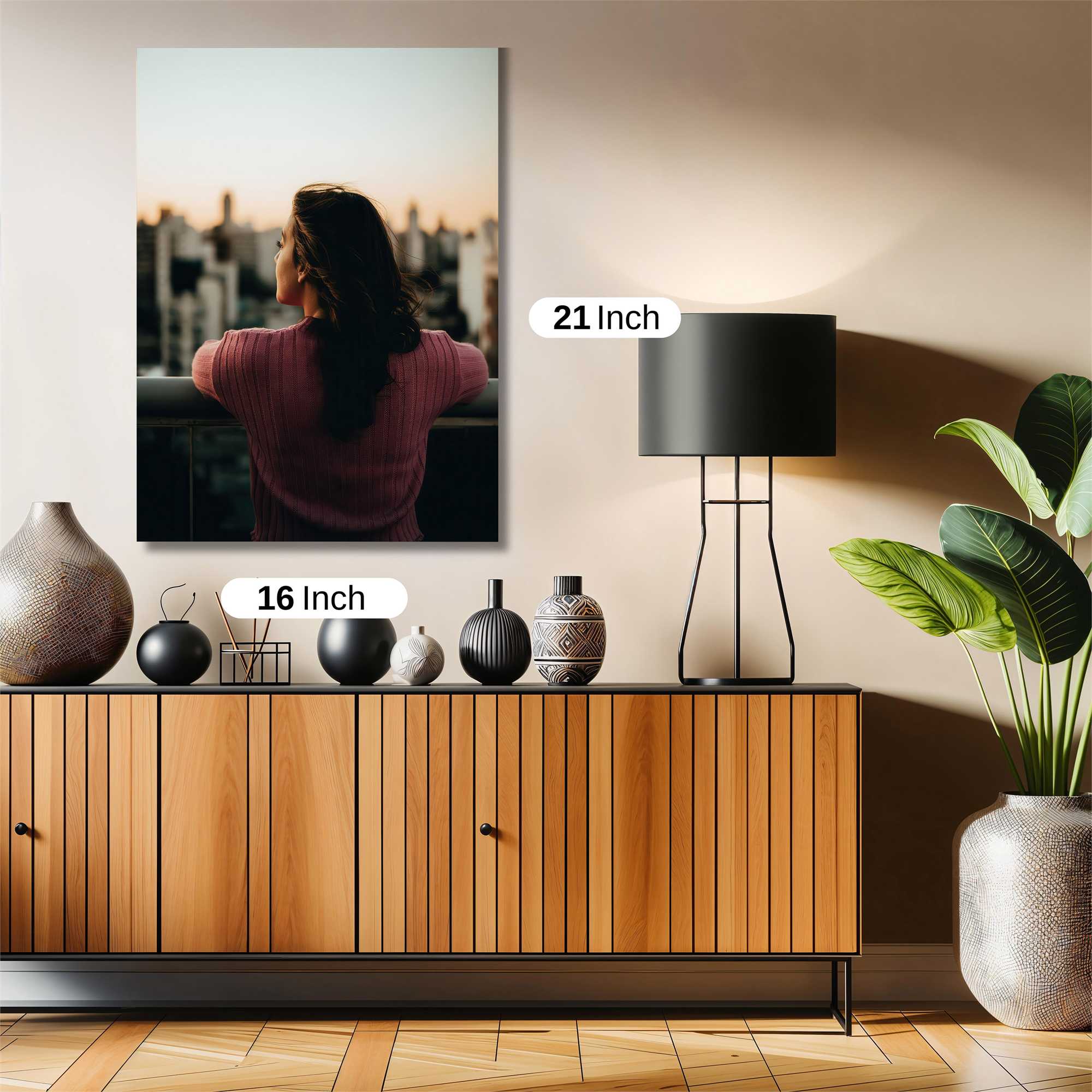 Sunset Solitude Safe Wall Magnetic / M