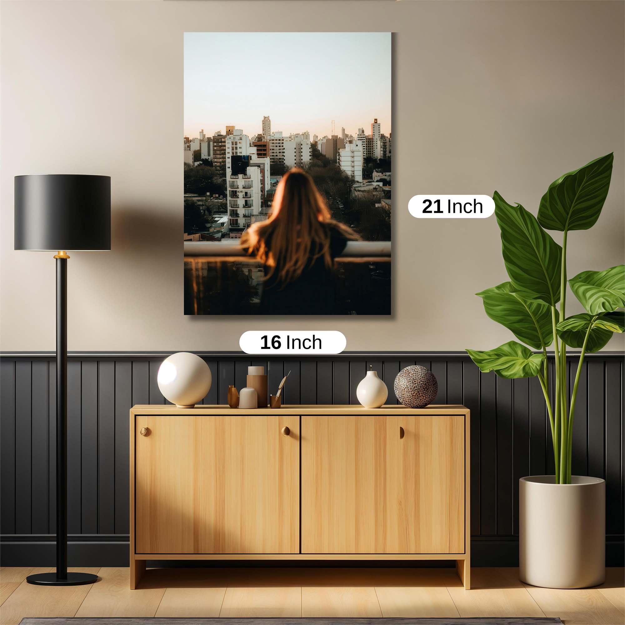 City Serenity Safe Wall Magnetic / M