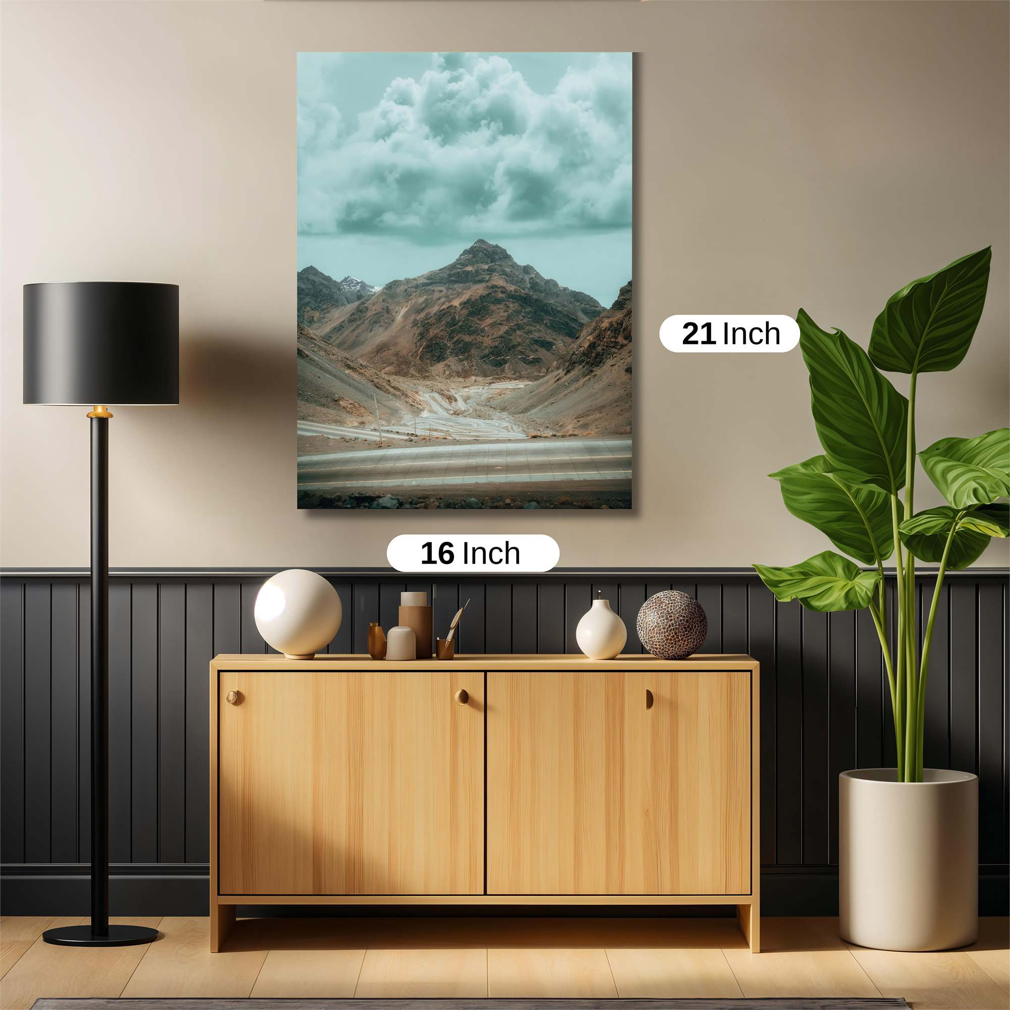 Mountain Majesty Safe Wall Magnetic / M