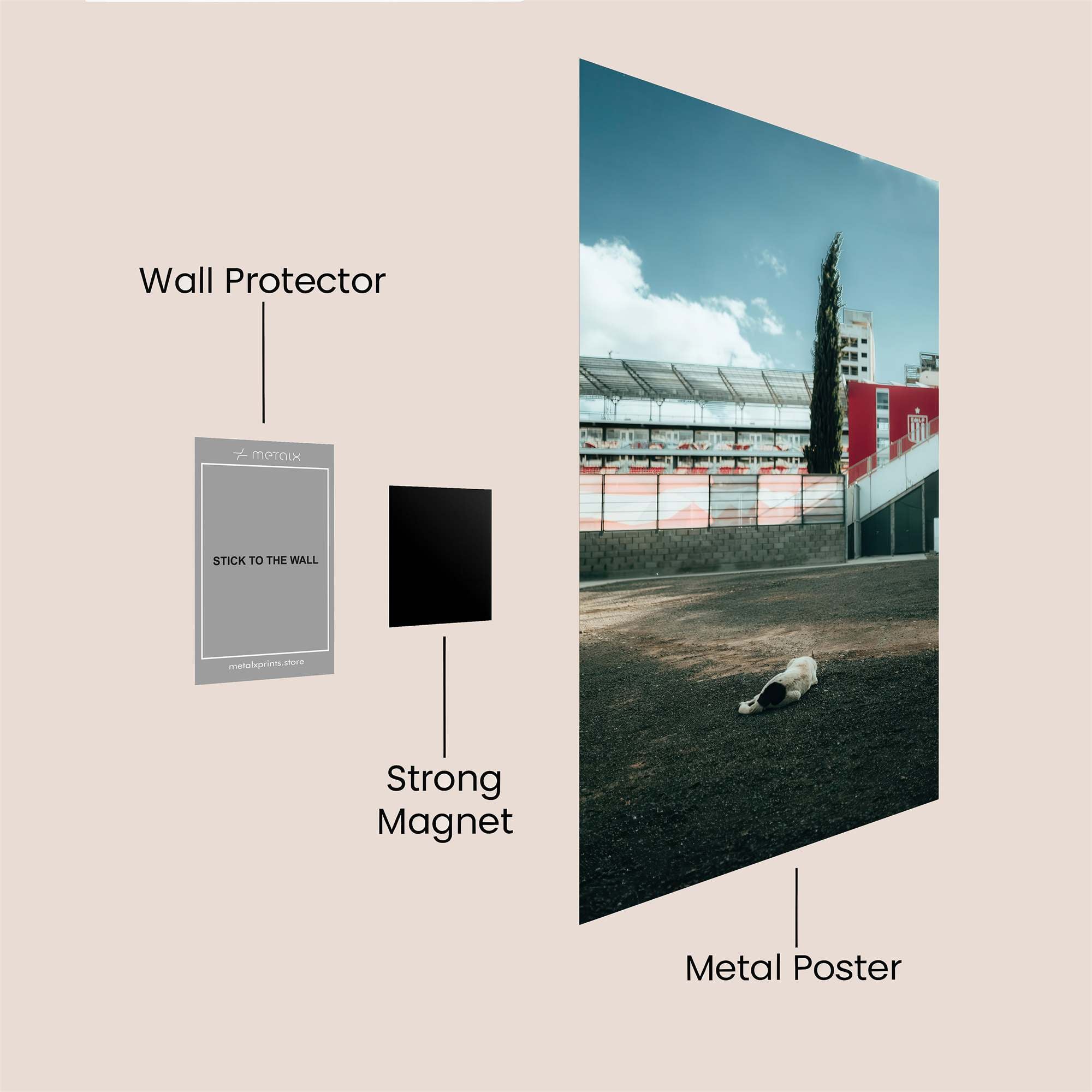 Doggy Serenity Safe Wall Magnetic / M