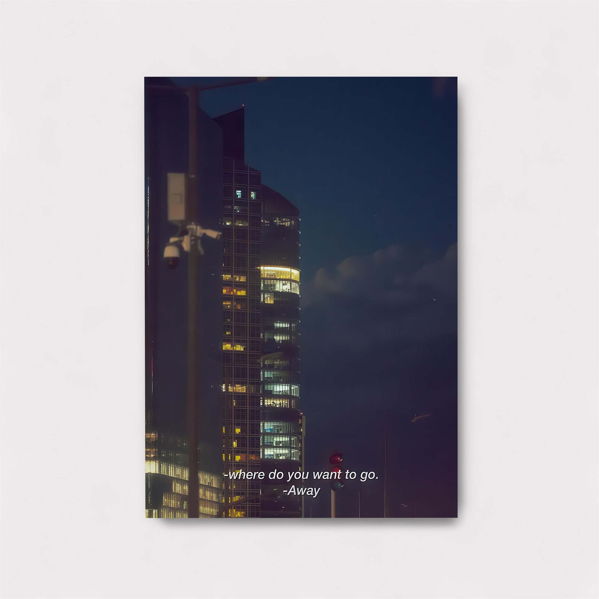 Pensive Night Safe Wall Magnetic / M