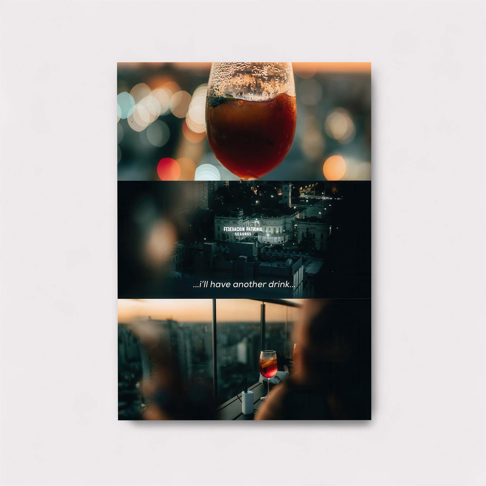 Cocktail Serenity Safe Wall Magnetic / M
