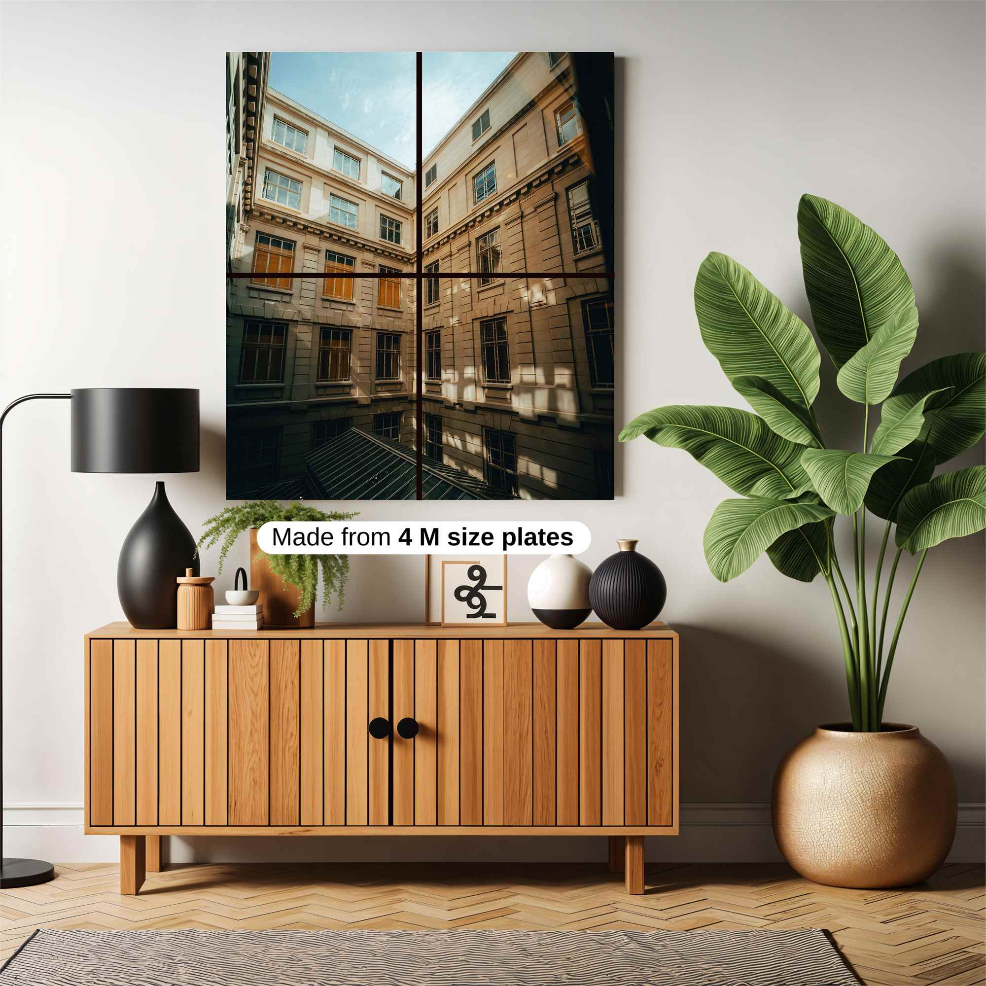 Courtyard Serenity Safe Wall Magnetic / M