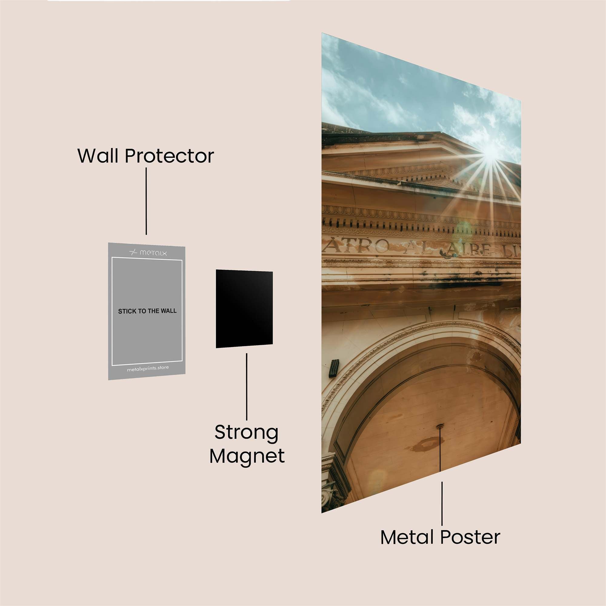 Teatro Radiant Safe Wall Magnetic / M
