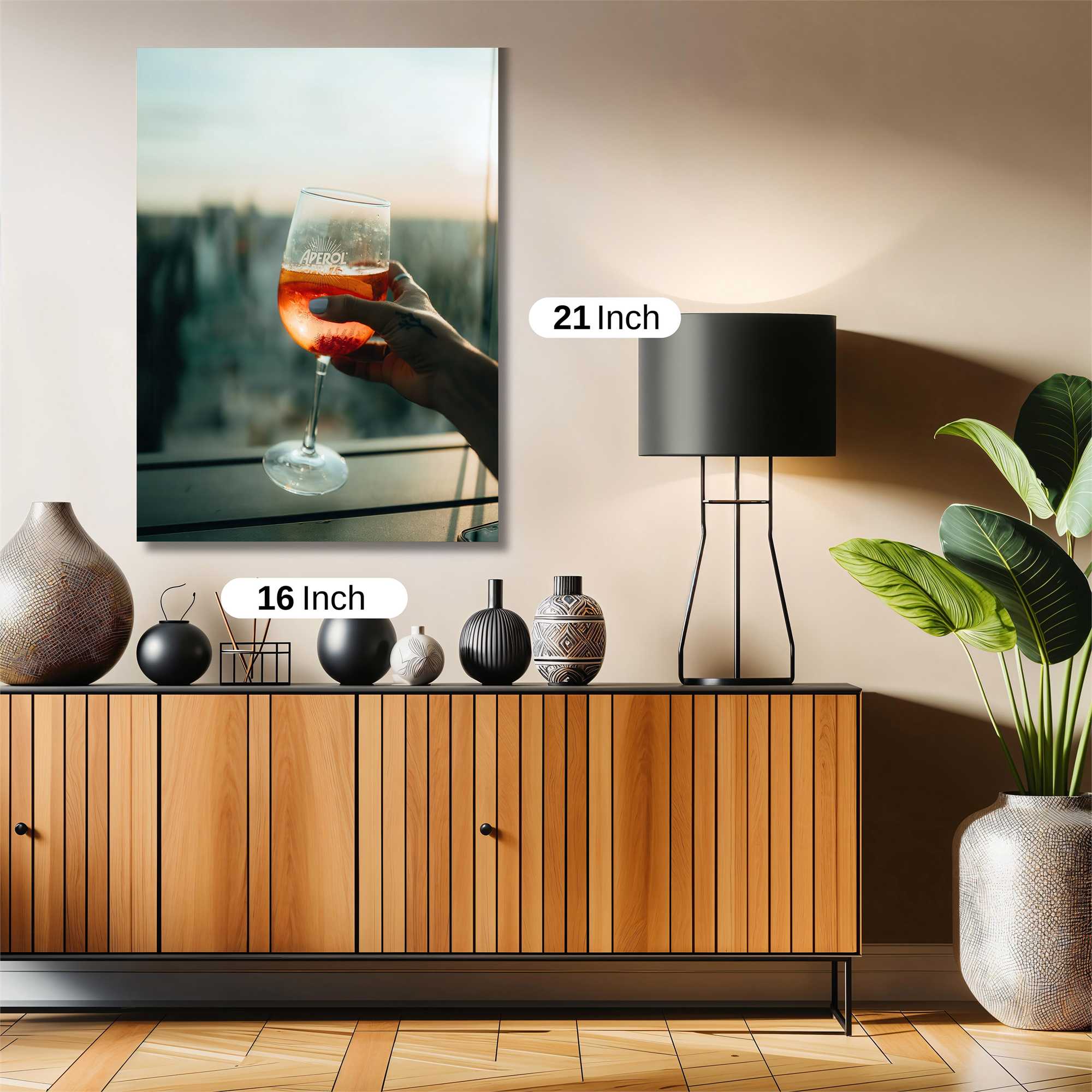Sunset Serenity Safe Wall Magnetic / M