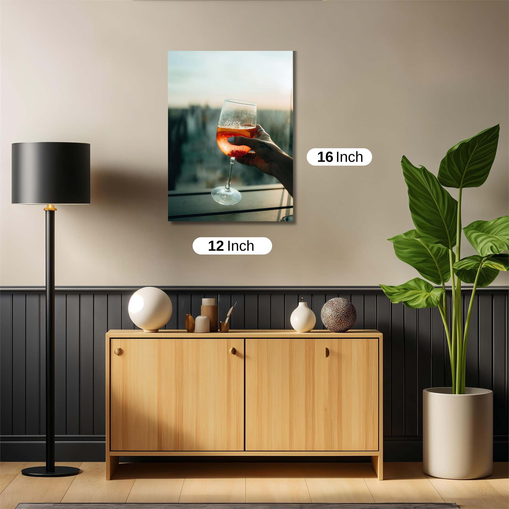 Sunset Serenity Safe Wall Magnetic / M