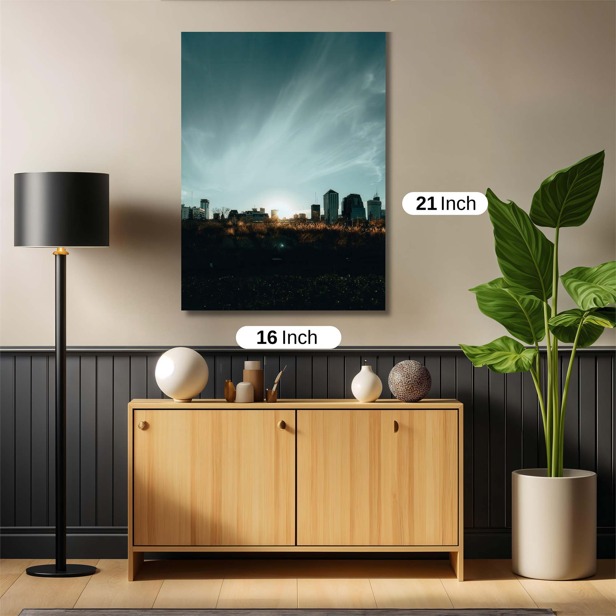 City Dawn Safe Wall Magnetic / M