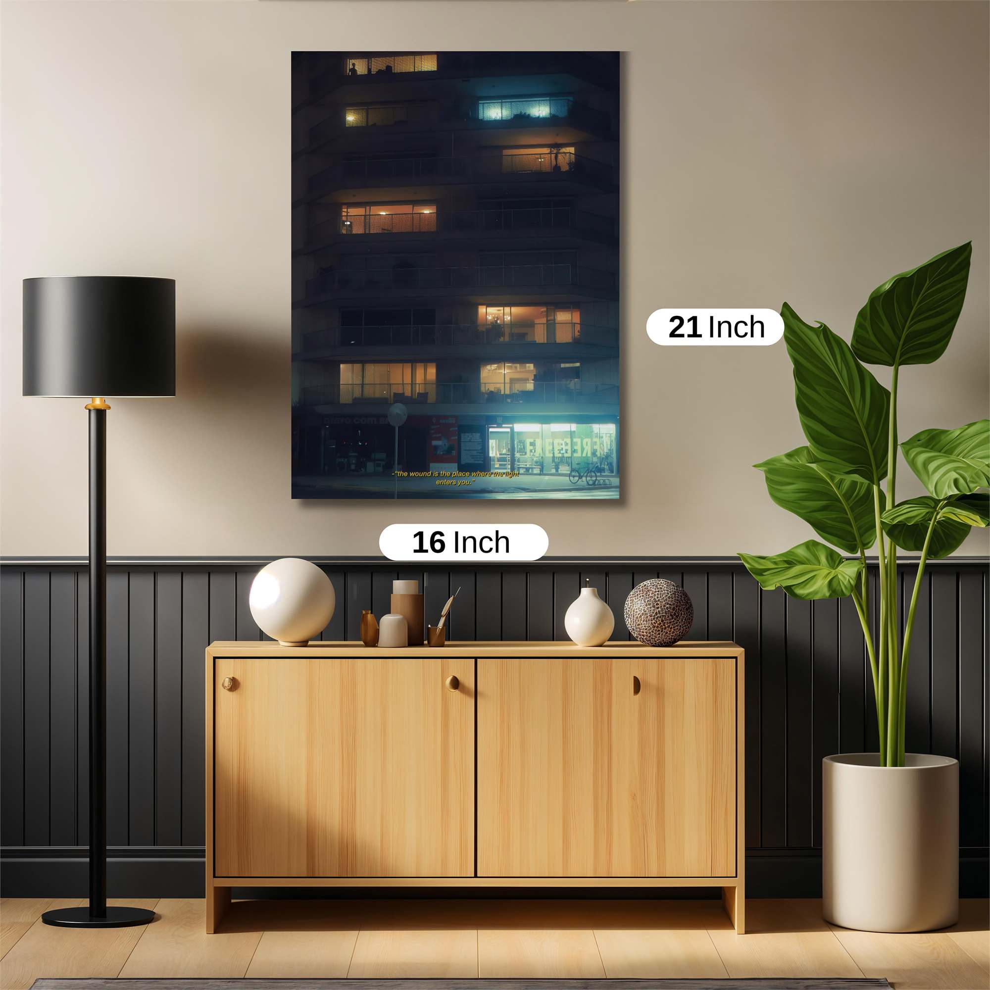 Nightlife Glow Safe Wall Magnetic / M