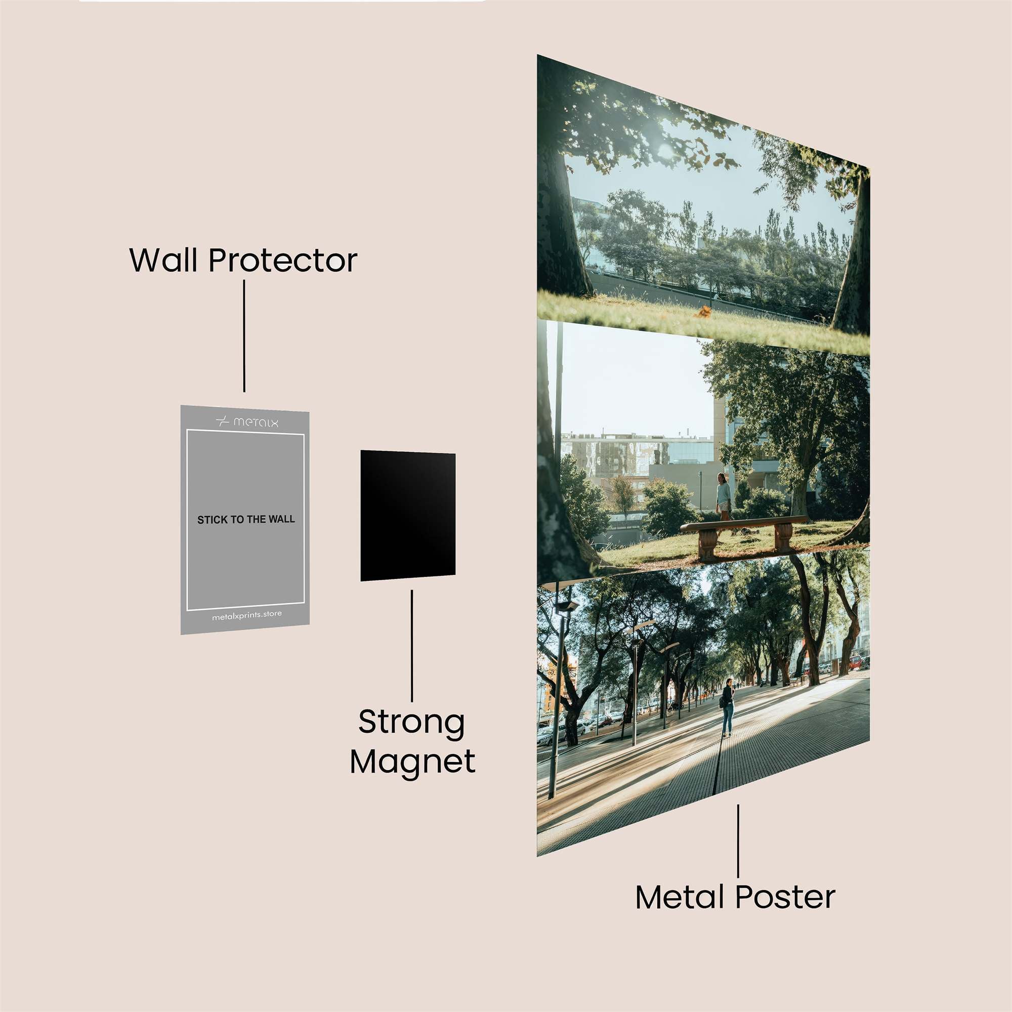 Nature's Embrace Safe Wall Magnetic / M