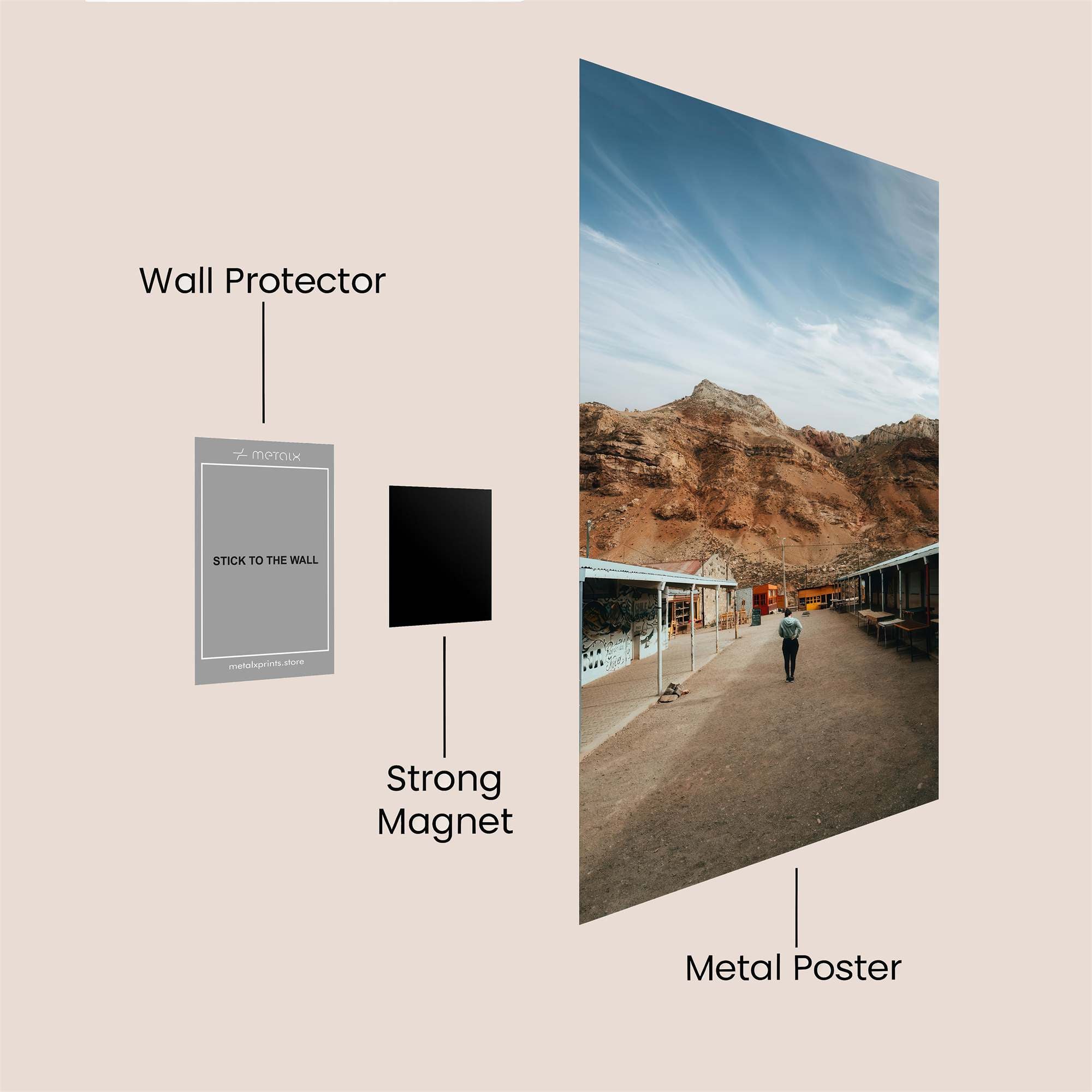Canyon Serenity Safe Wall Magnetic / M