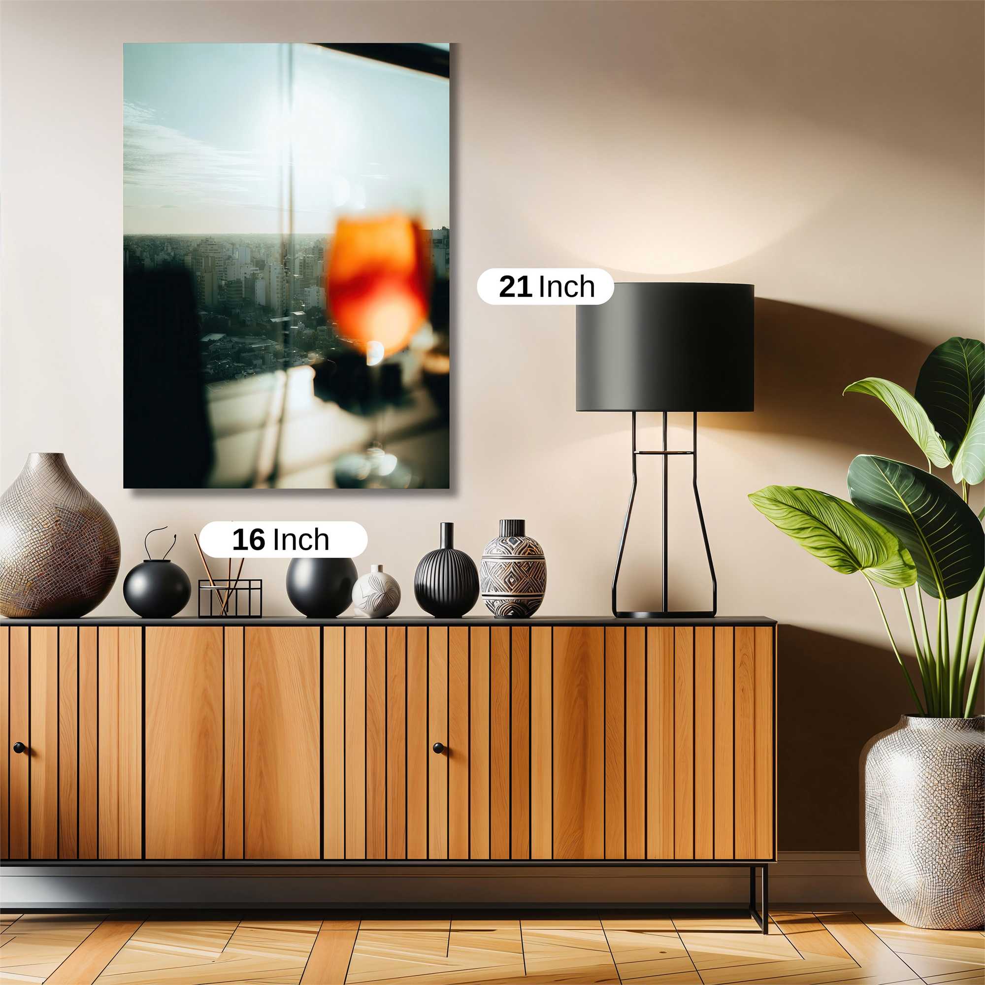 Sunset Serenity Safe Wall Magnetic / M
