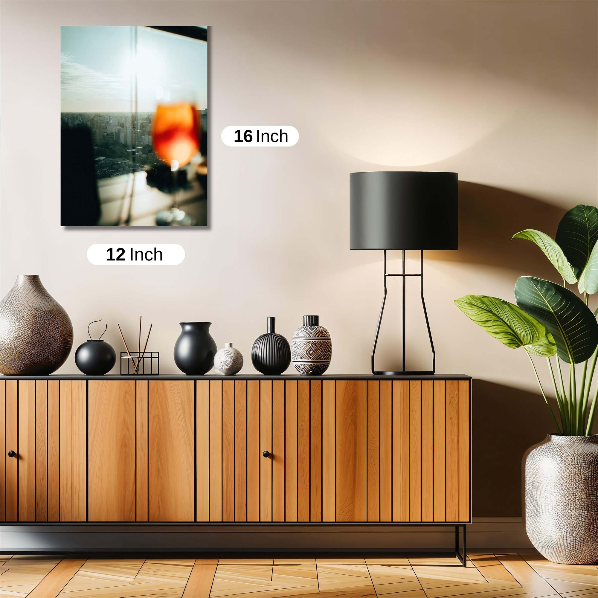 Sunset Serenity Safe Wall Magnetic / M
