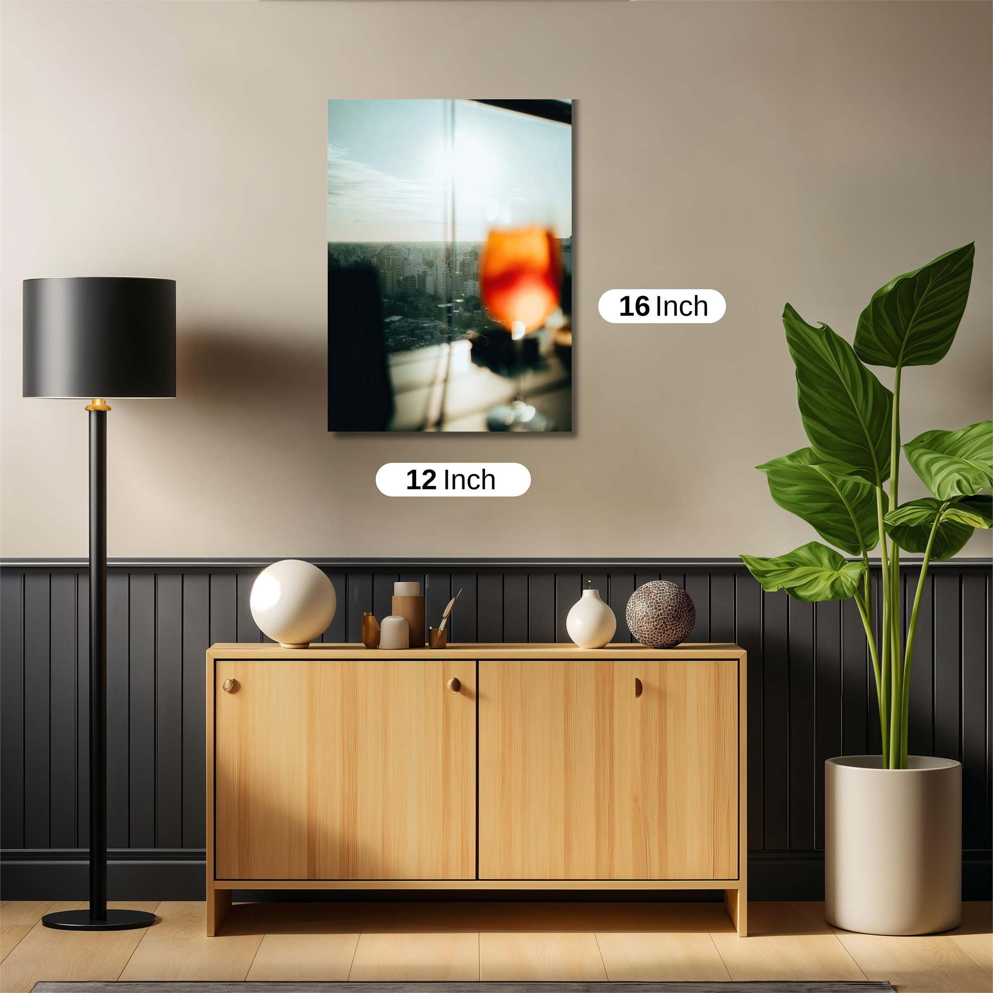 Sunset Serenity Safe Wall Magnetic / M