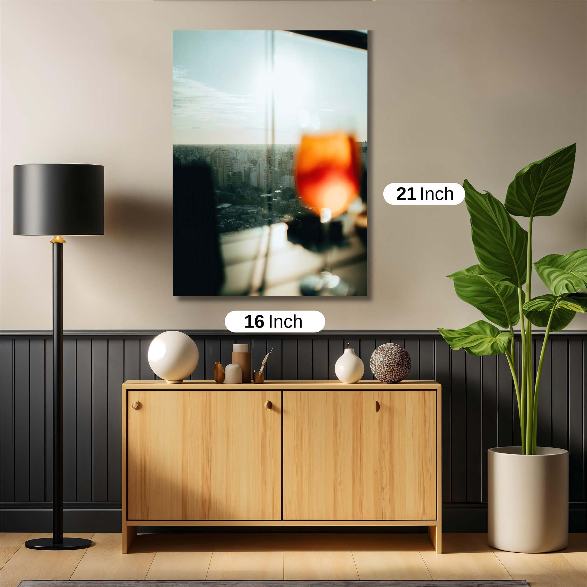 Sunset Serenity Safe Wall Magnetic / M