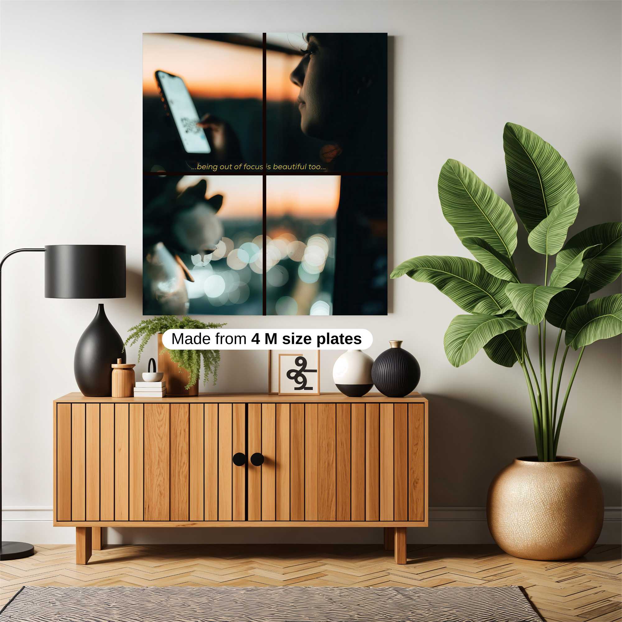 Sunset Serenity Safe Wall Magnetic / M
