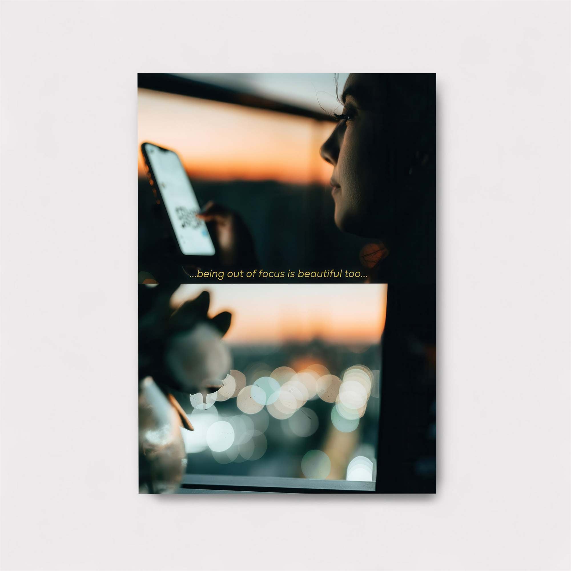 Sunset Serenity Safe Wall Magnetic / M
