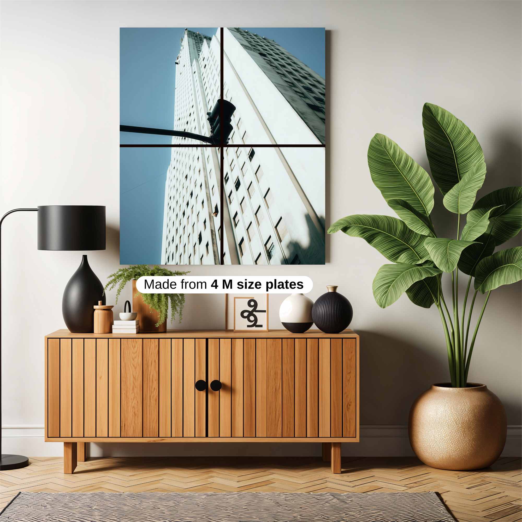 Skyscraper Serenity Safe Wall Magnetic / M