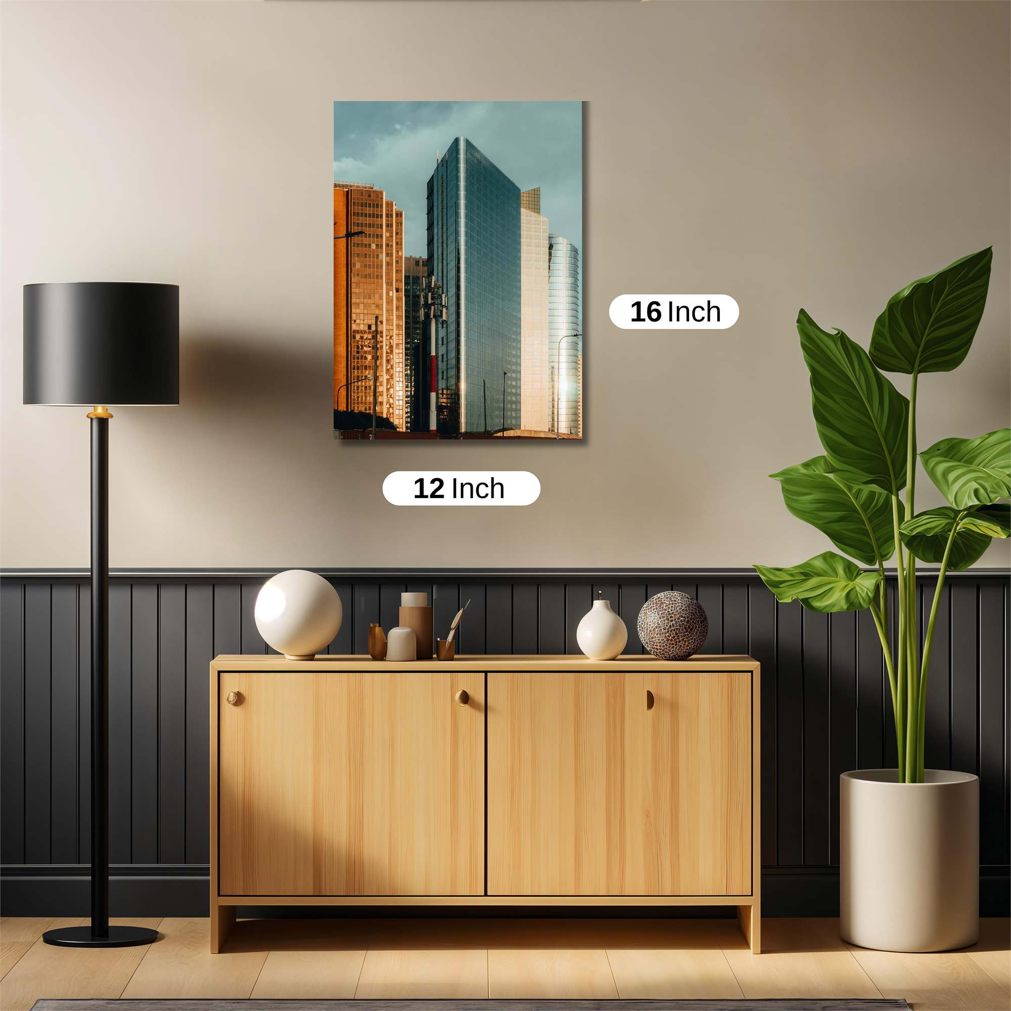 Skyline Serenity Safe Wall Magnetic / M