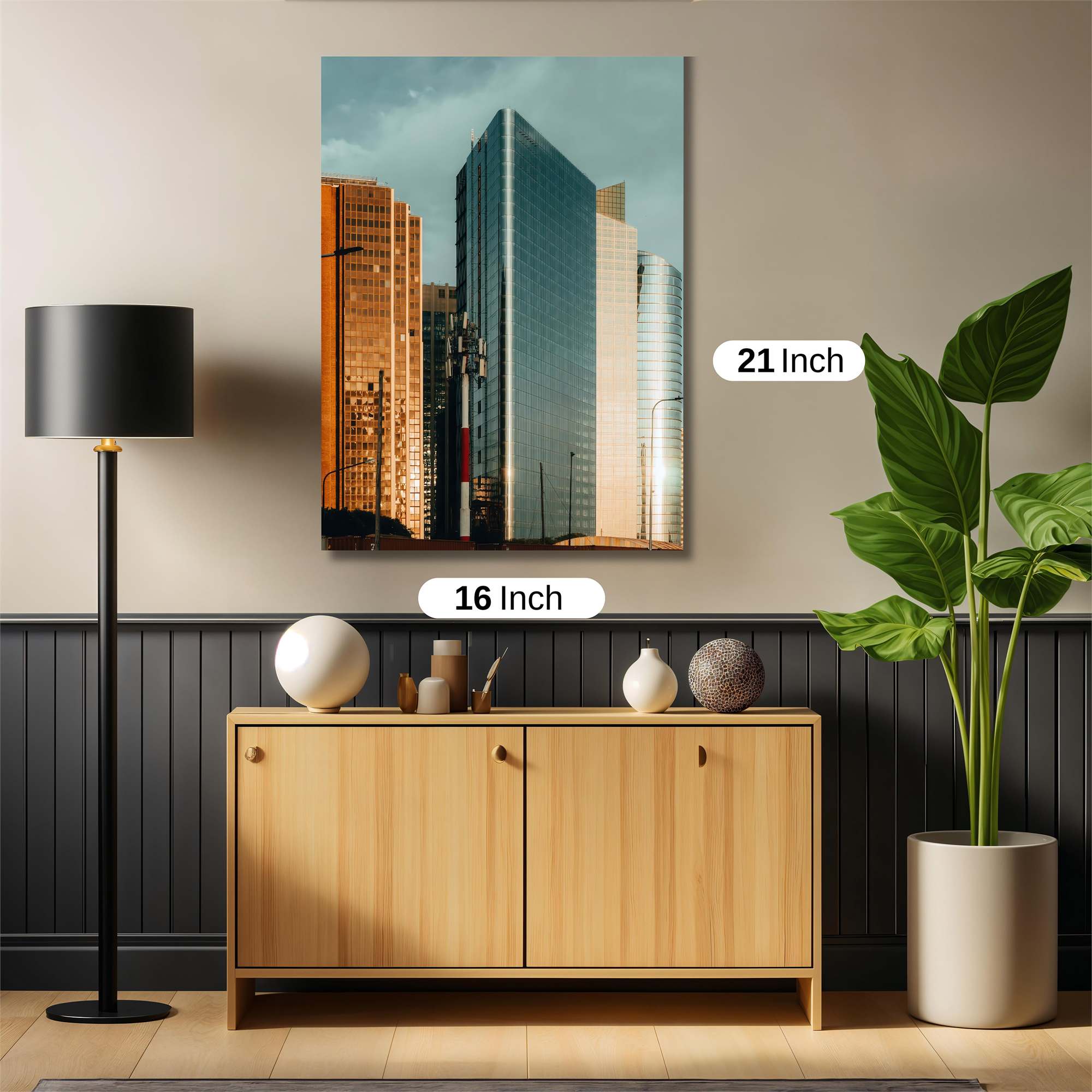 Skyline Serenity Safe Wall Magnetic / M
