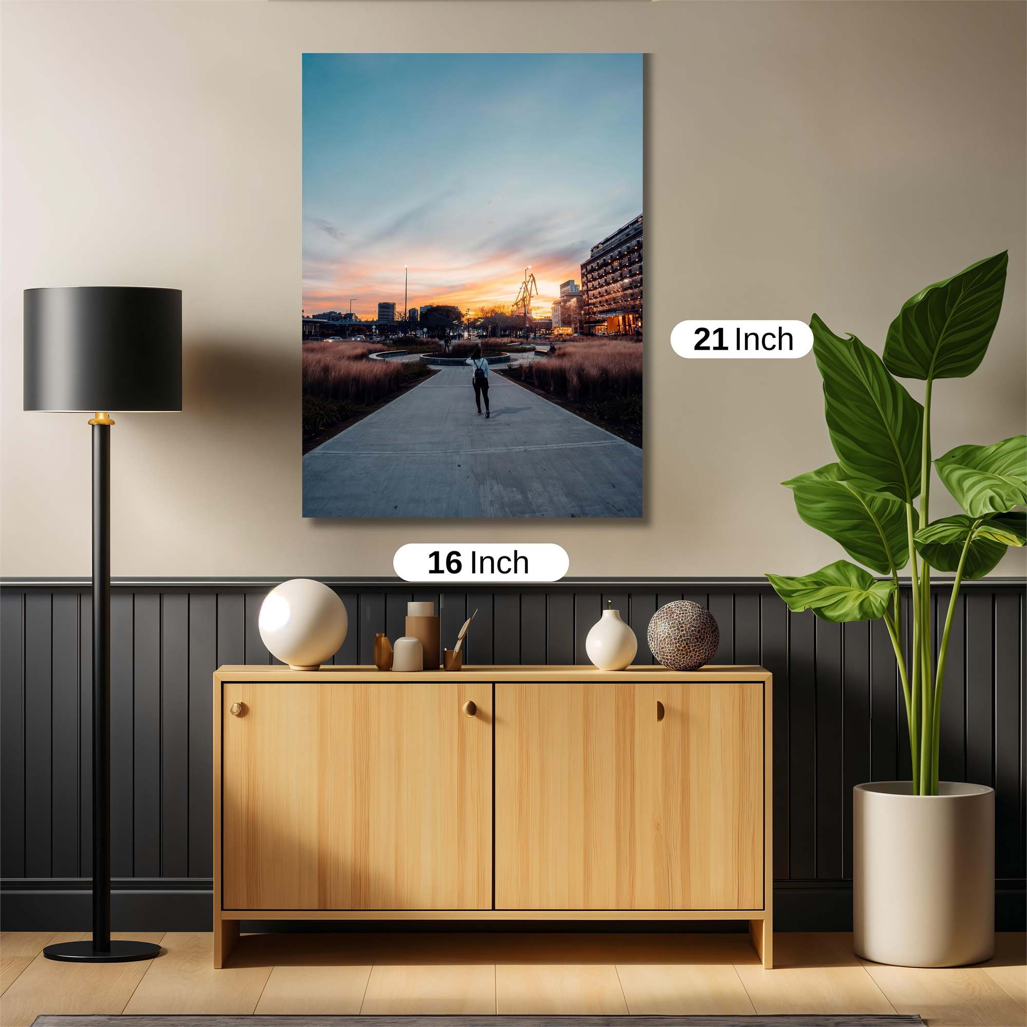Sunset Wander Safe Wall Magnetic / M
