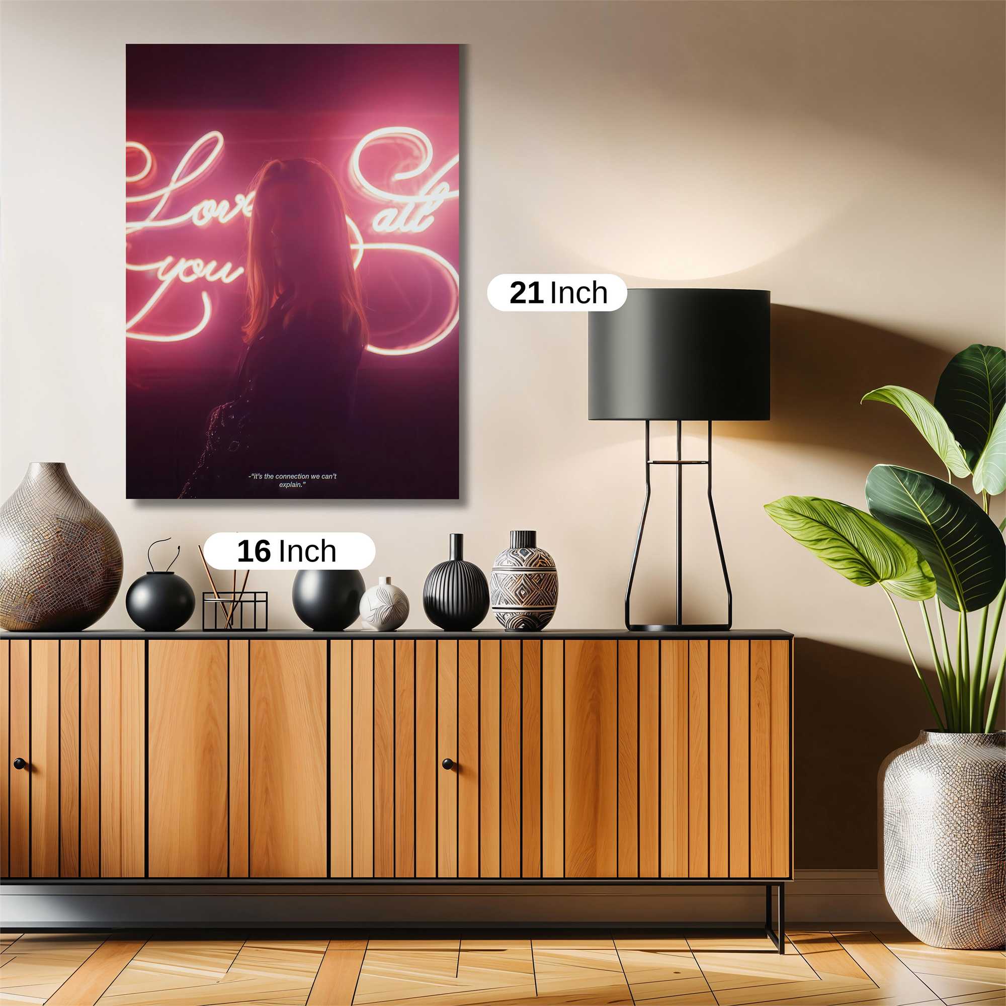 Neon Romance Safe Wall Magnetic / M