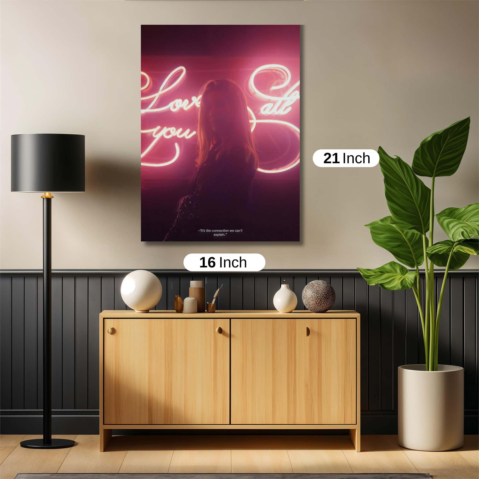 Neon Romance Safe Wall Magnetic / M