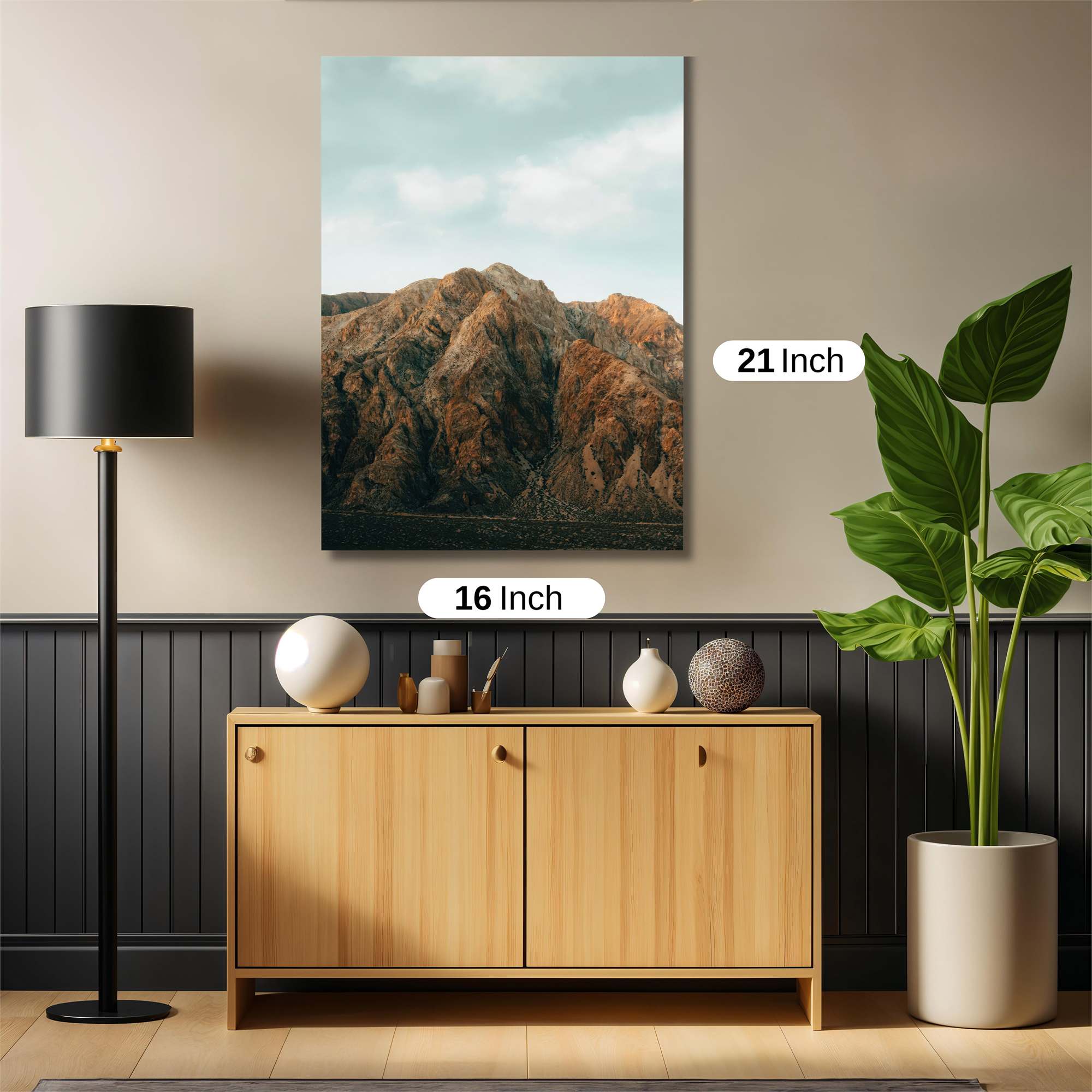 Mountain Serenity Safe Wall Magnetic / M