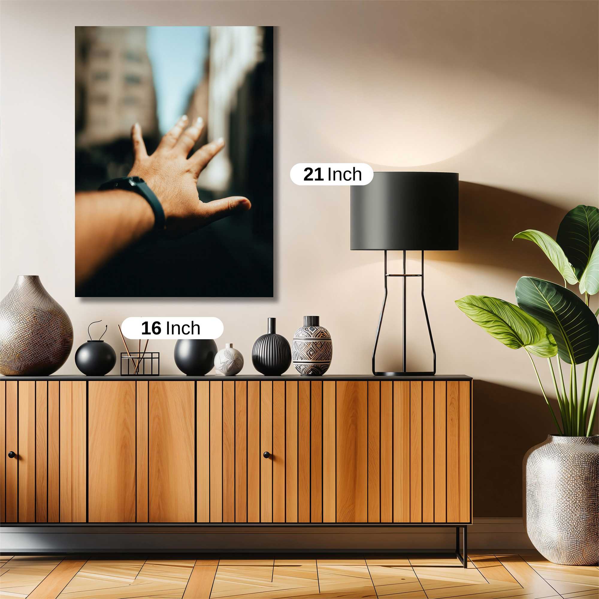Hand Serenity Safe Wall Magnetic / M