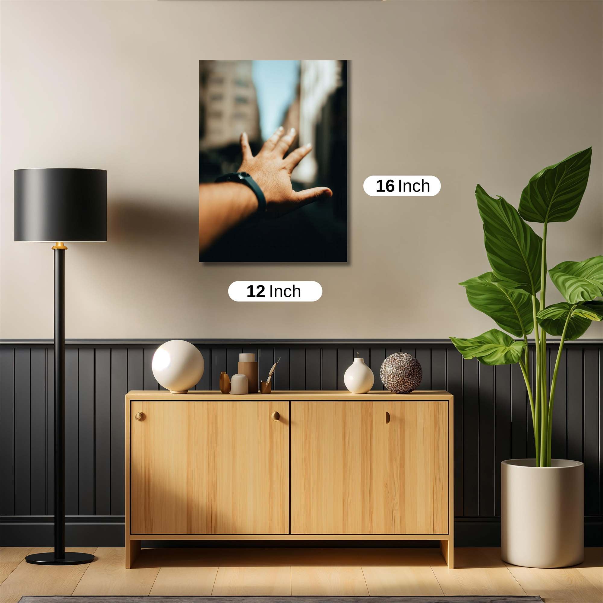 Hand Serenity Safe Wall Magnetic / M