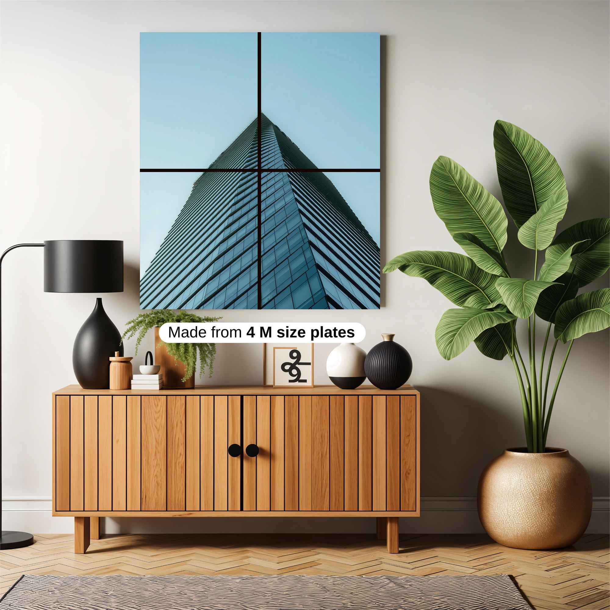 Skyscraper Serenity Safe Wall Magnetic / M