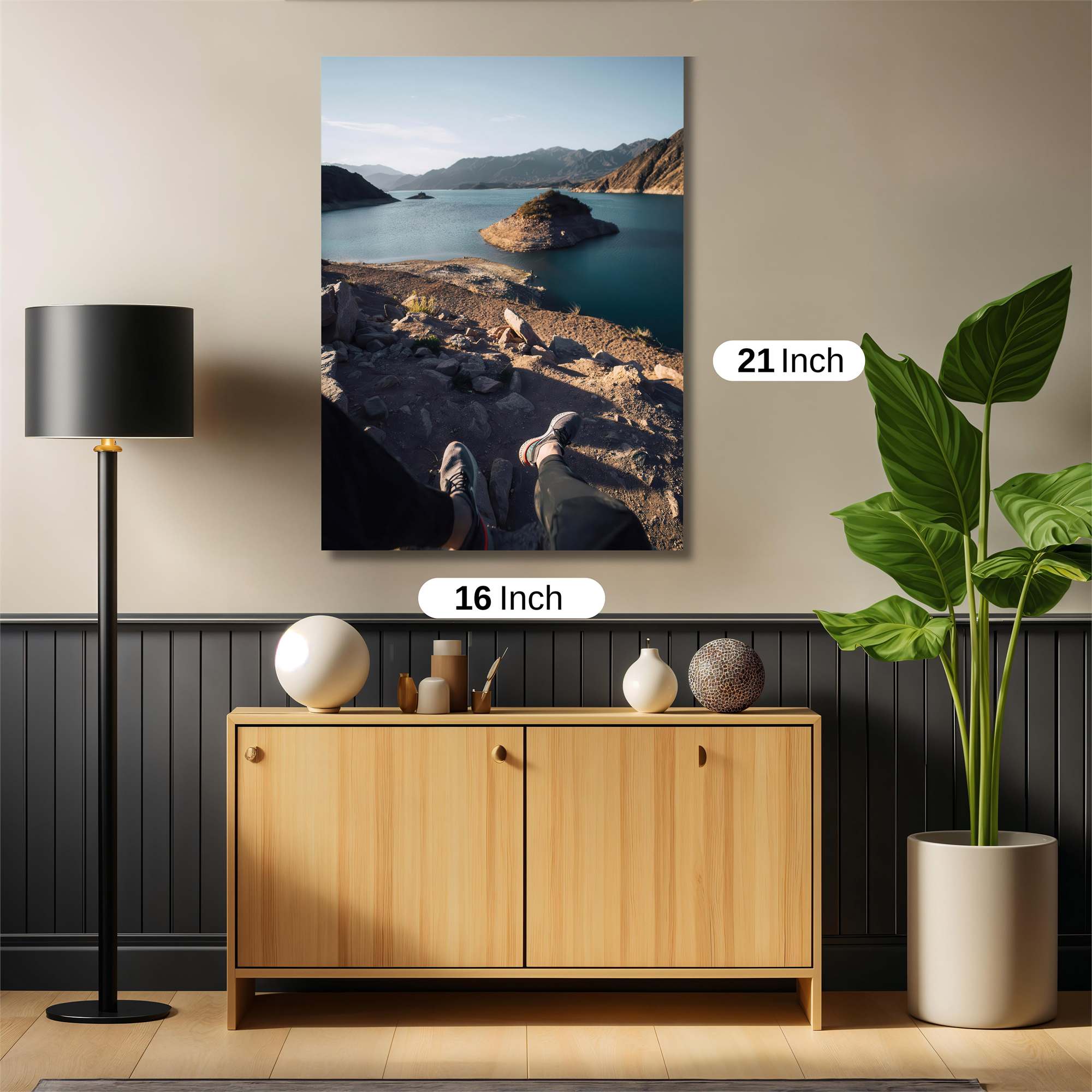 Lake Serenity Safe Wall Magnetic / M