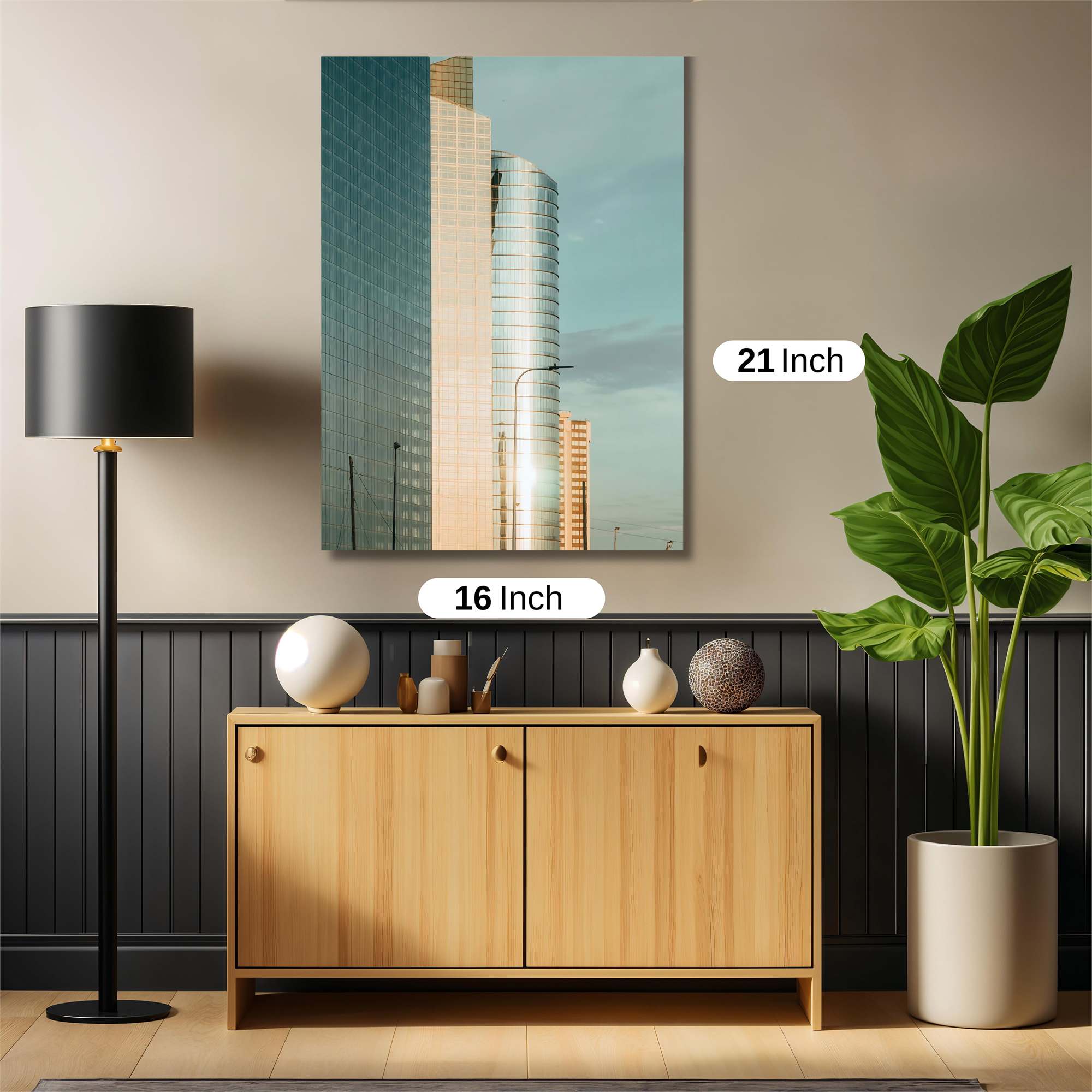 Skyline Serenity Safe Wall Magnetic / M