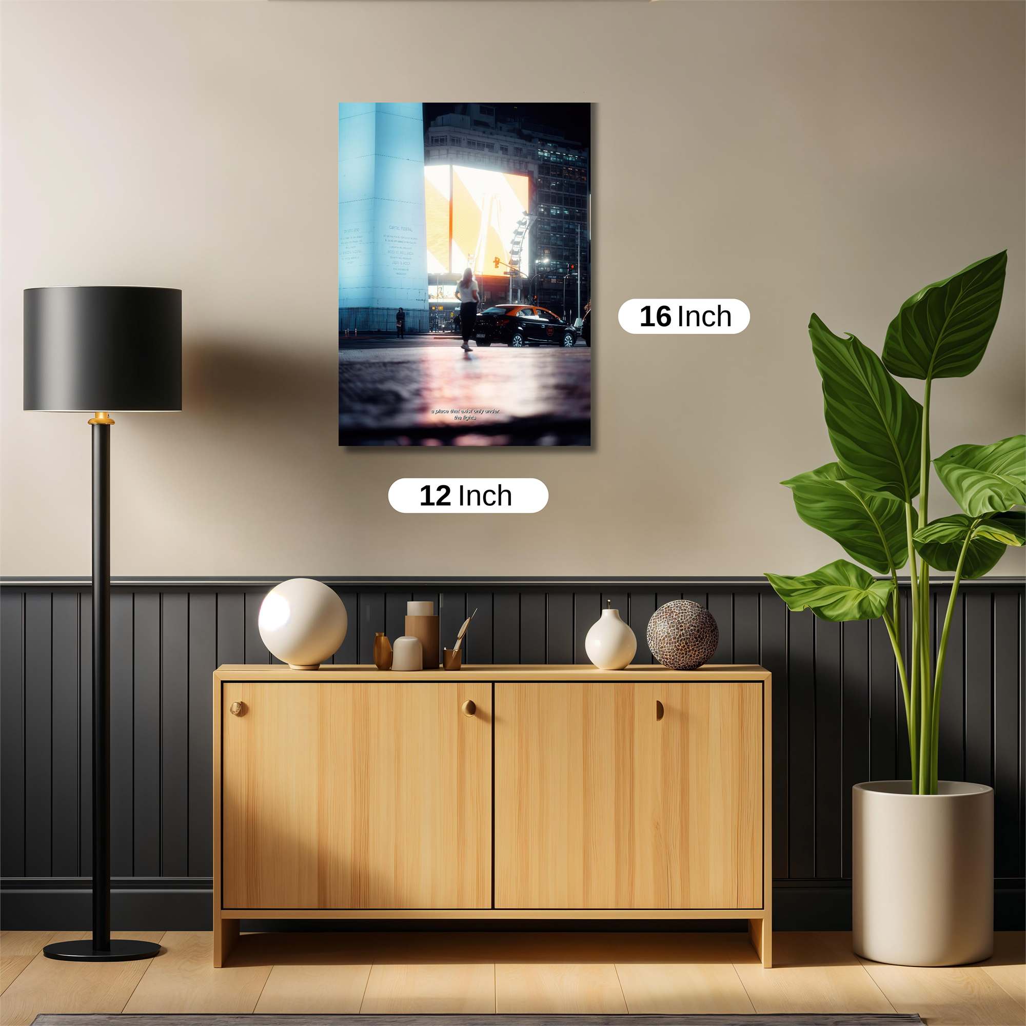 City Glow Safe Wall Magnetic / M