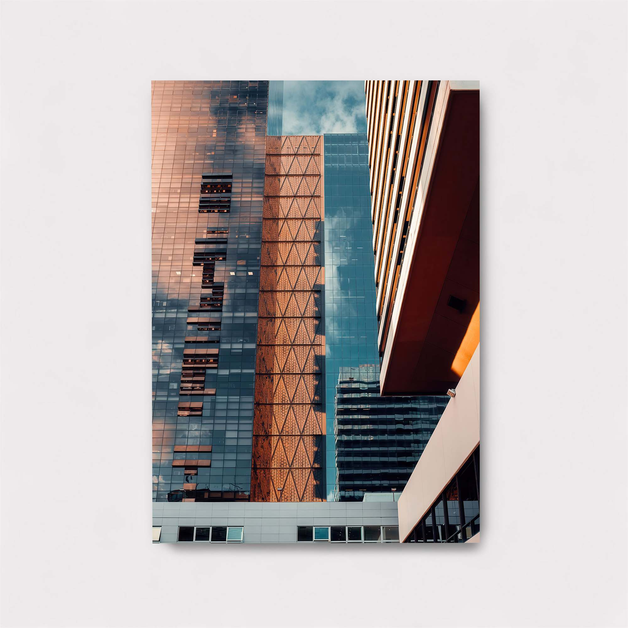 Skyscraper Serenity Safe Wall Magnetic / M