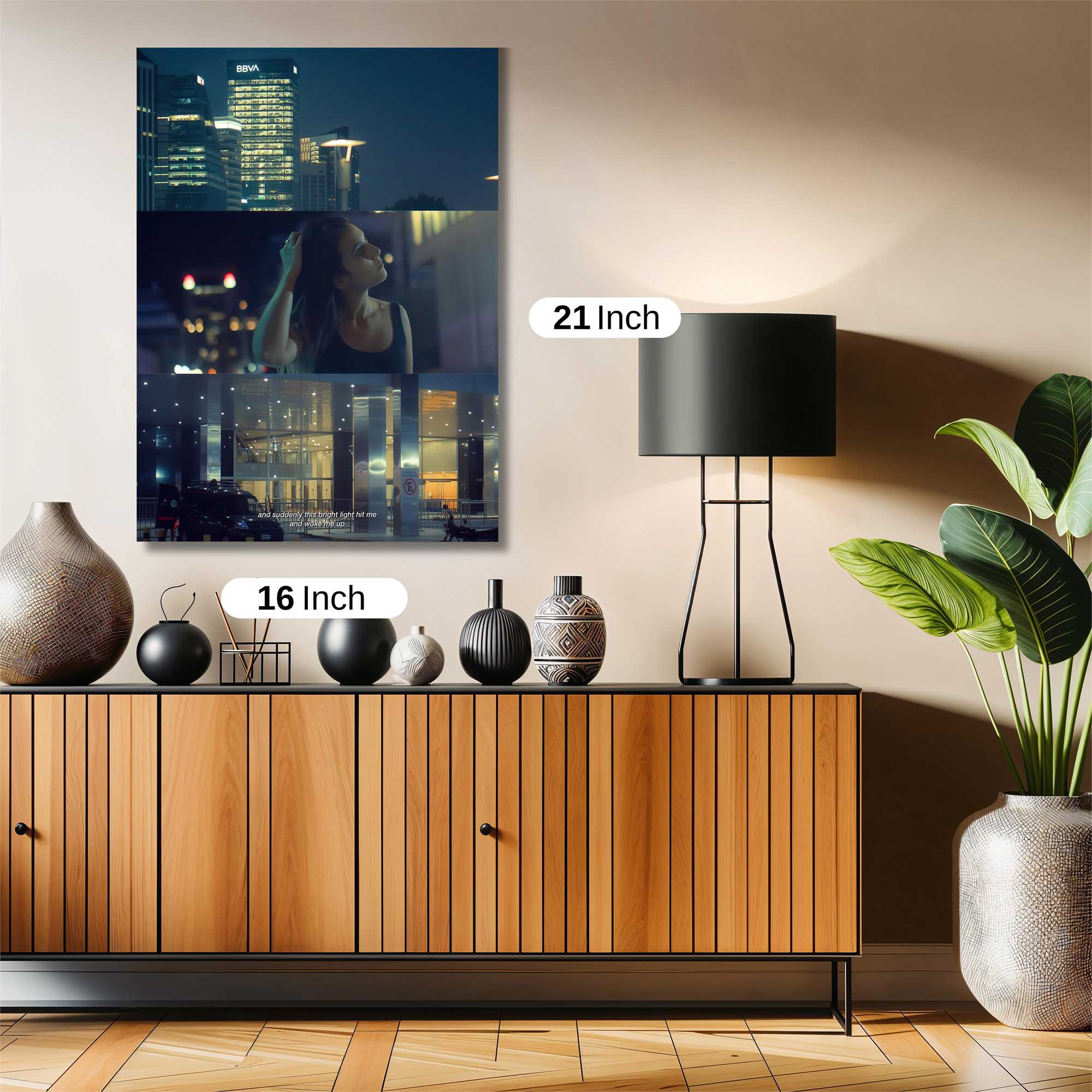 City Serenity Safe Wall Magnetic / M