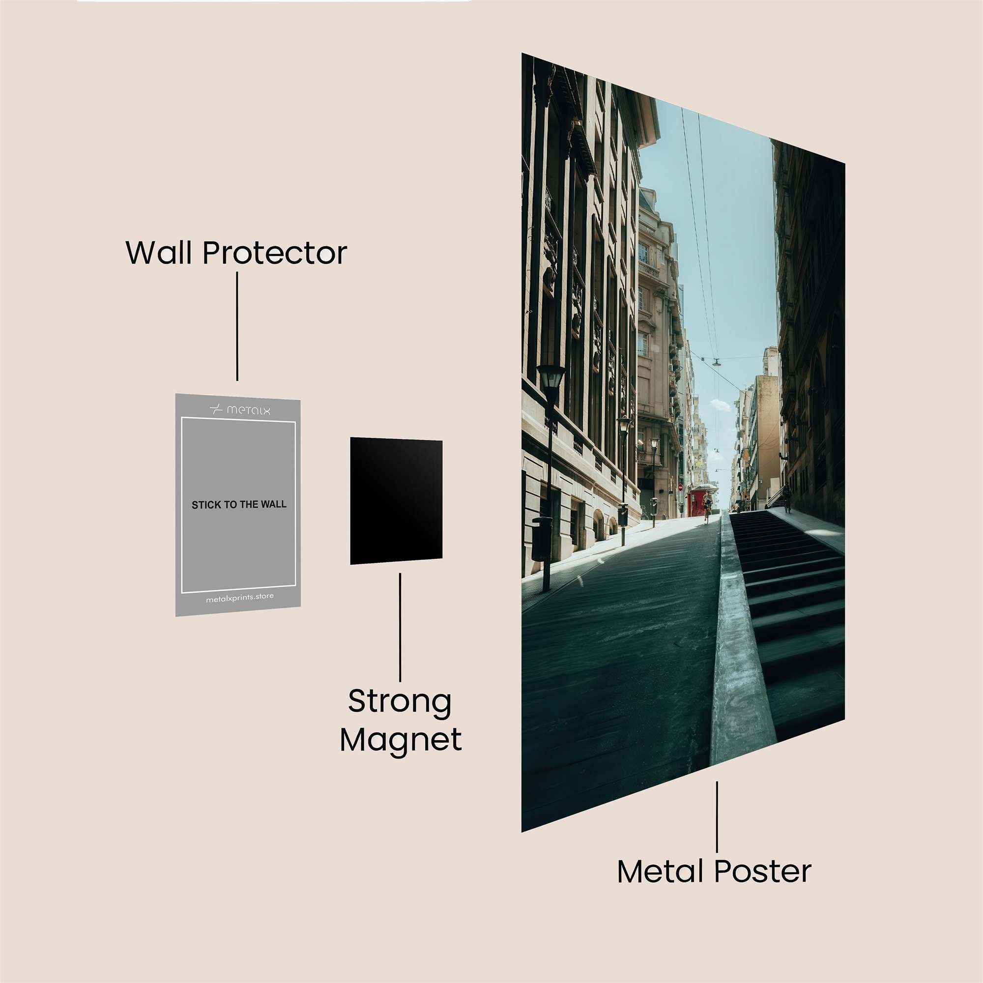 Istanbul Intrigue Safe Wall Magnetic / M