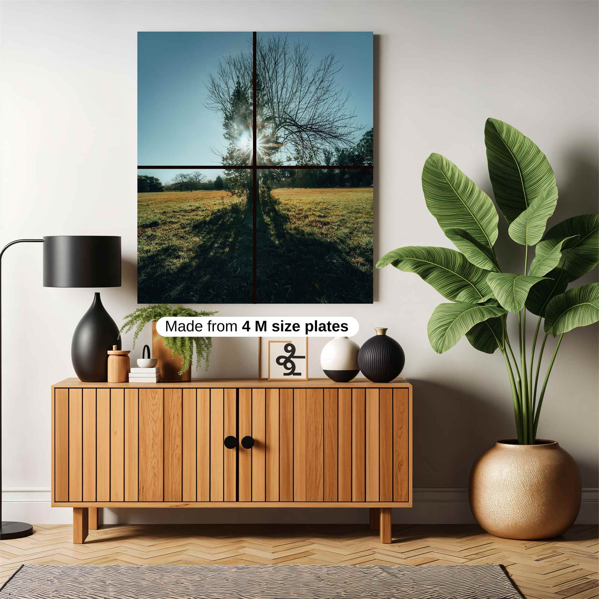 Sunlit Solitude Safe Wall Magnetic / M